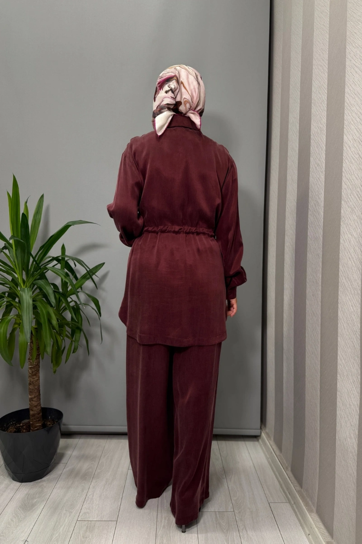 Clande Takım Bordo 3019-1017