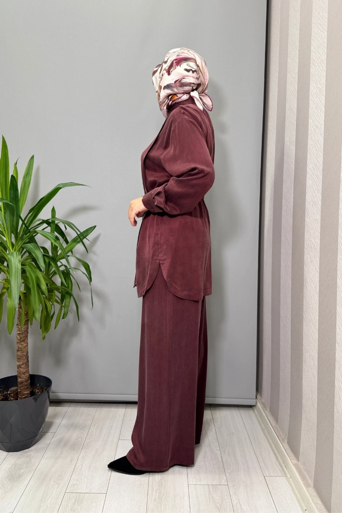 Clande Takım Bordo 3019-1017