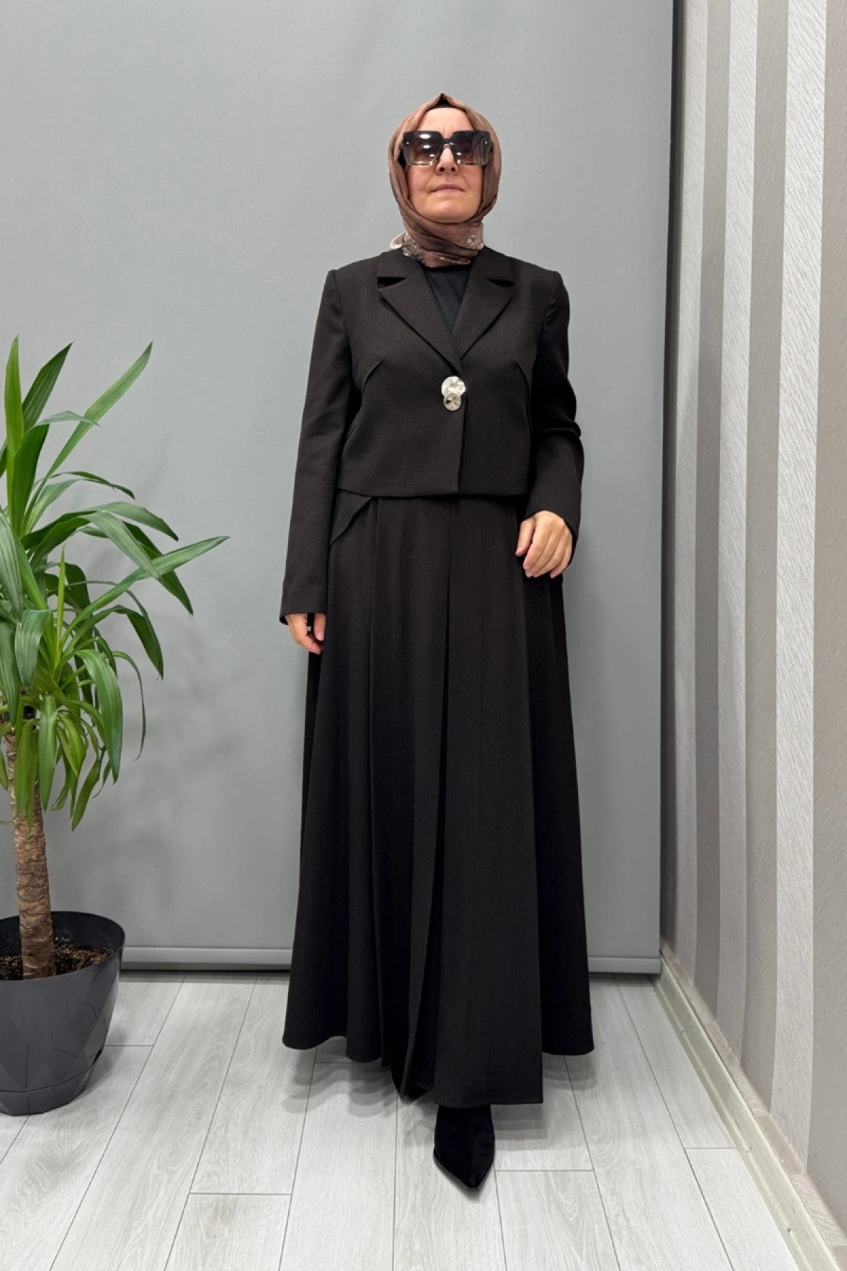 Clande Takım Kahve 4001-2001