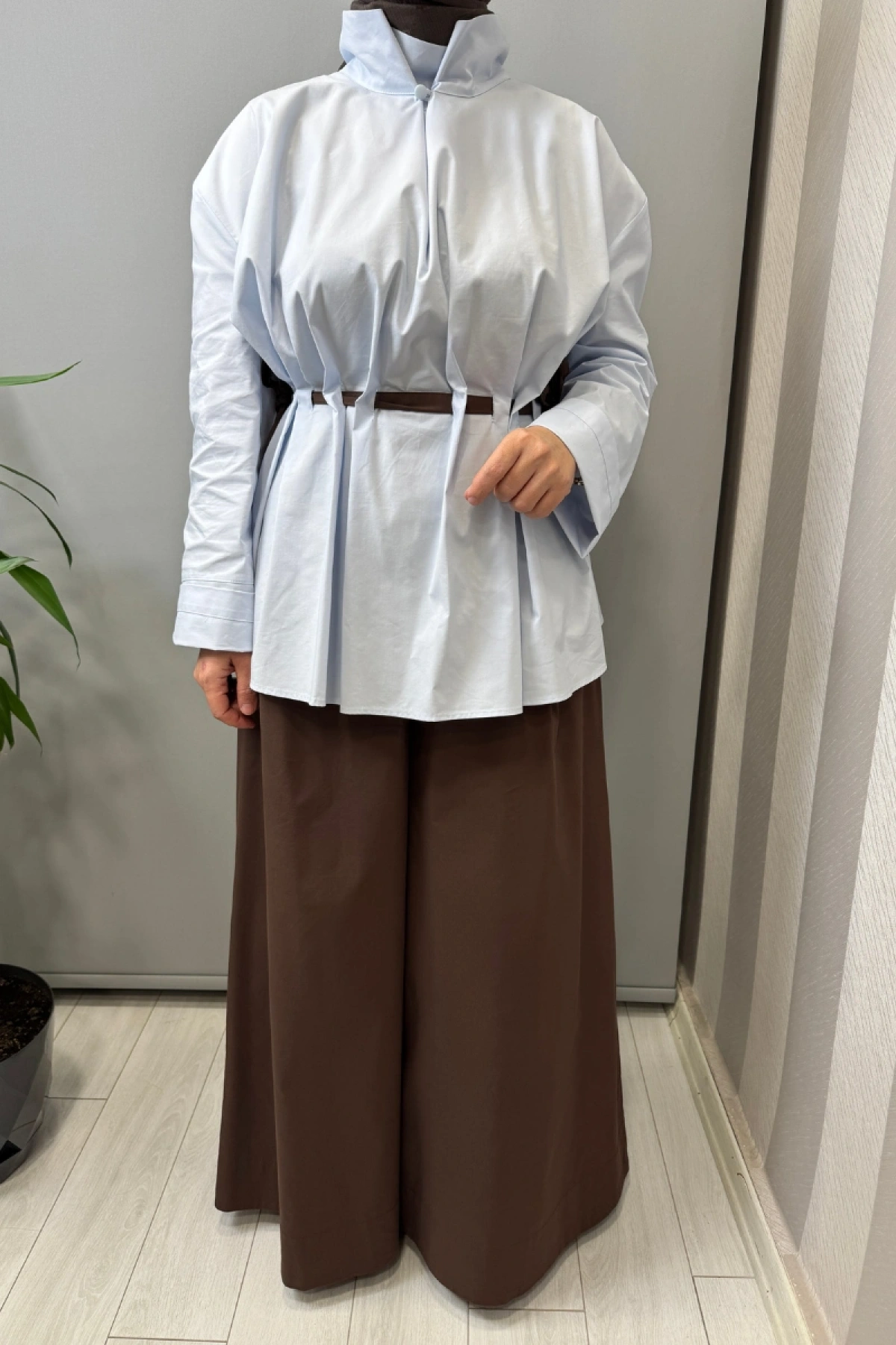 Clande Tunik Mavi 2601-3019