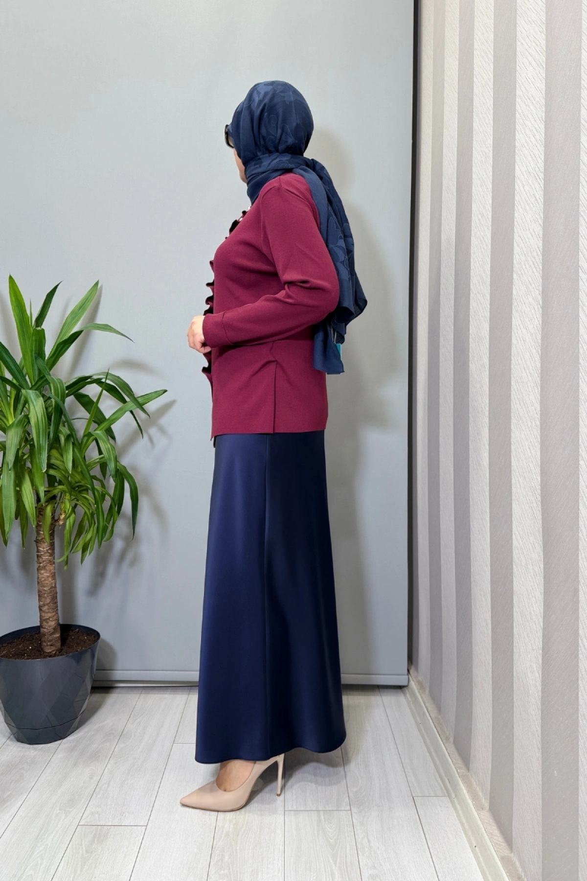 Ghisa Bluz Bordo 26KOBHRK3294