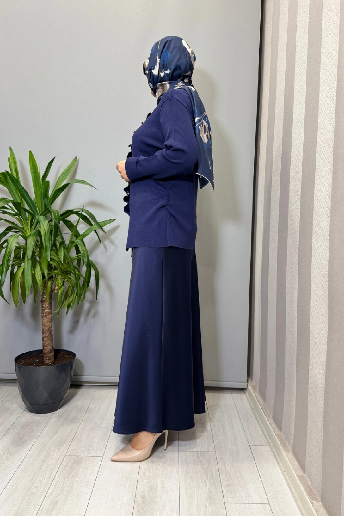 Ghisa Bluz Lacivert 26KOBHRK3294