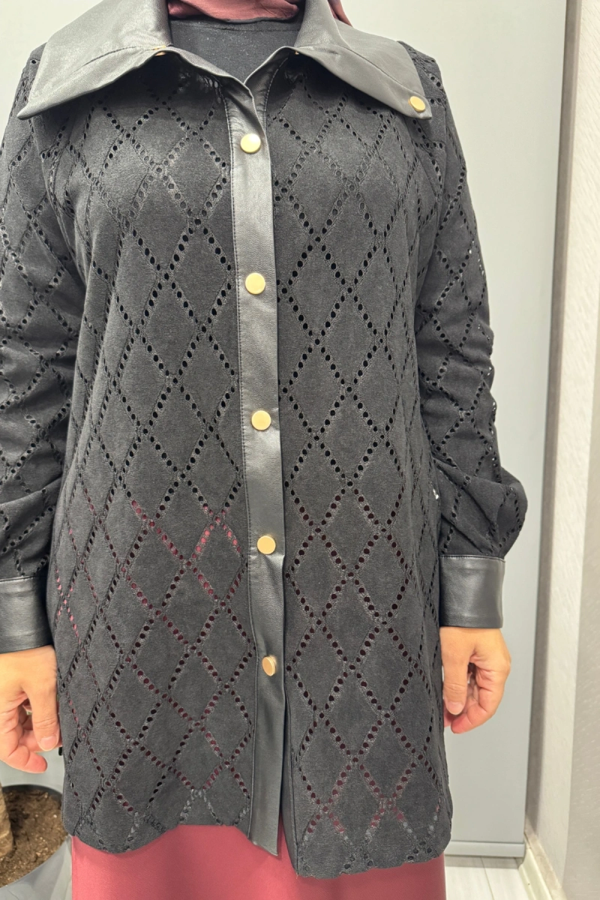 Ghisa Ceket Siyah 26KGSCKT3218