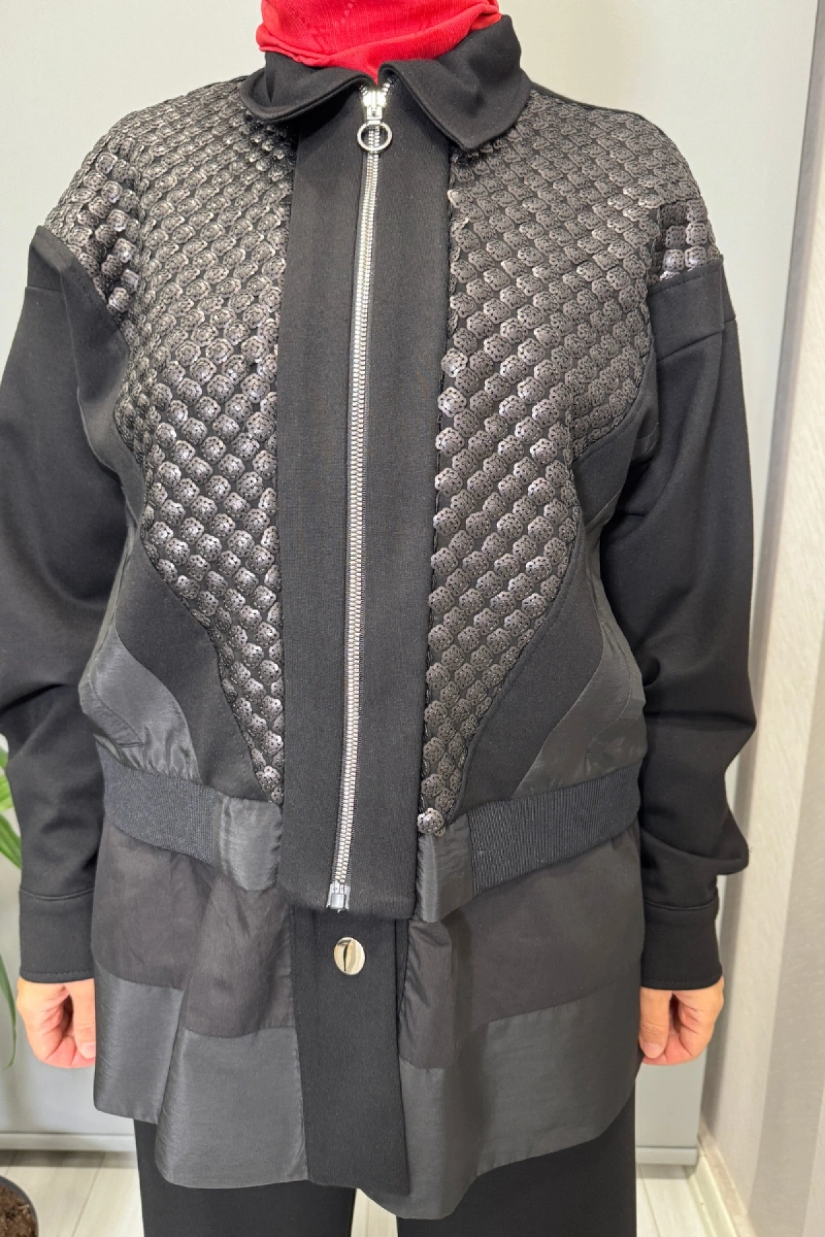 Ghisa Ceket Siyah 26KGSCKT3239