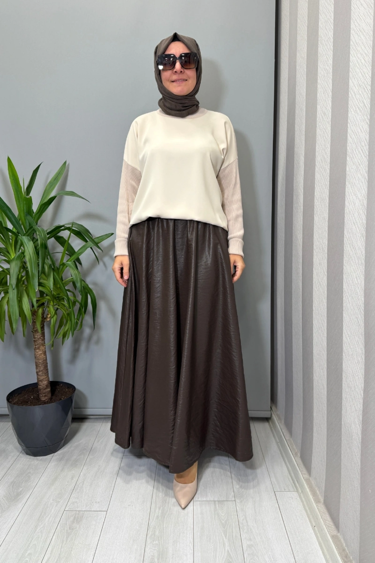 Ghisa Deri Etek Kahve 26KGSETK5383