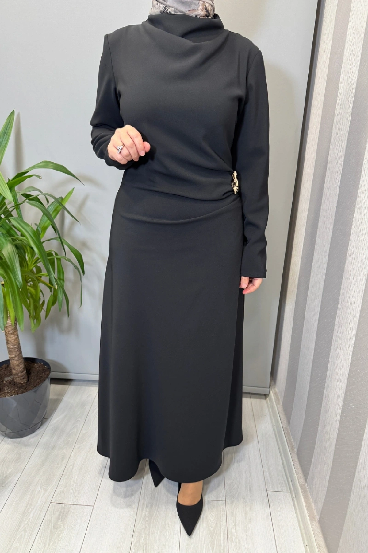 Ghisa Elbise Siyah 3610E4329