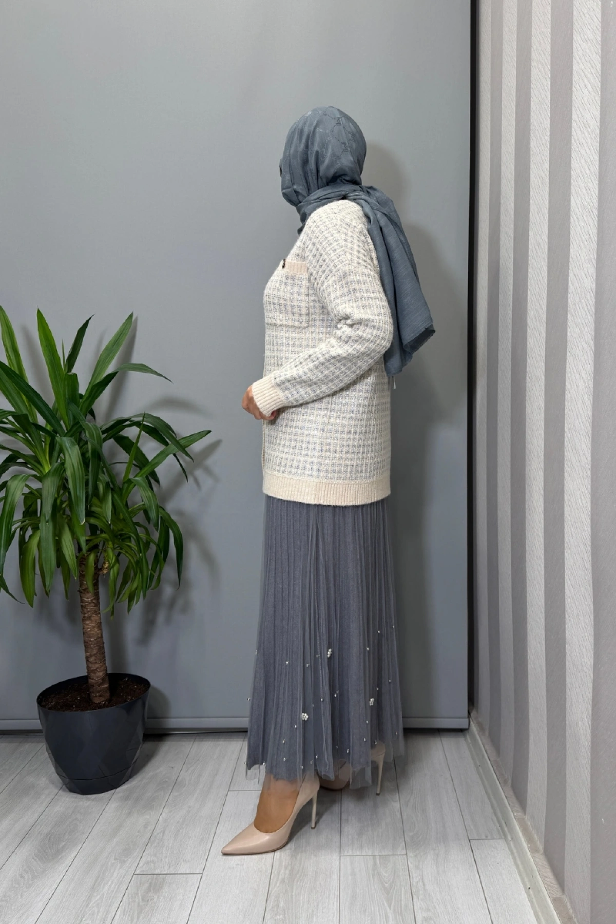 Ghisa Hırka Ekru 26KGSHRK3307