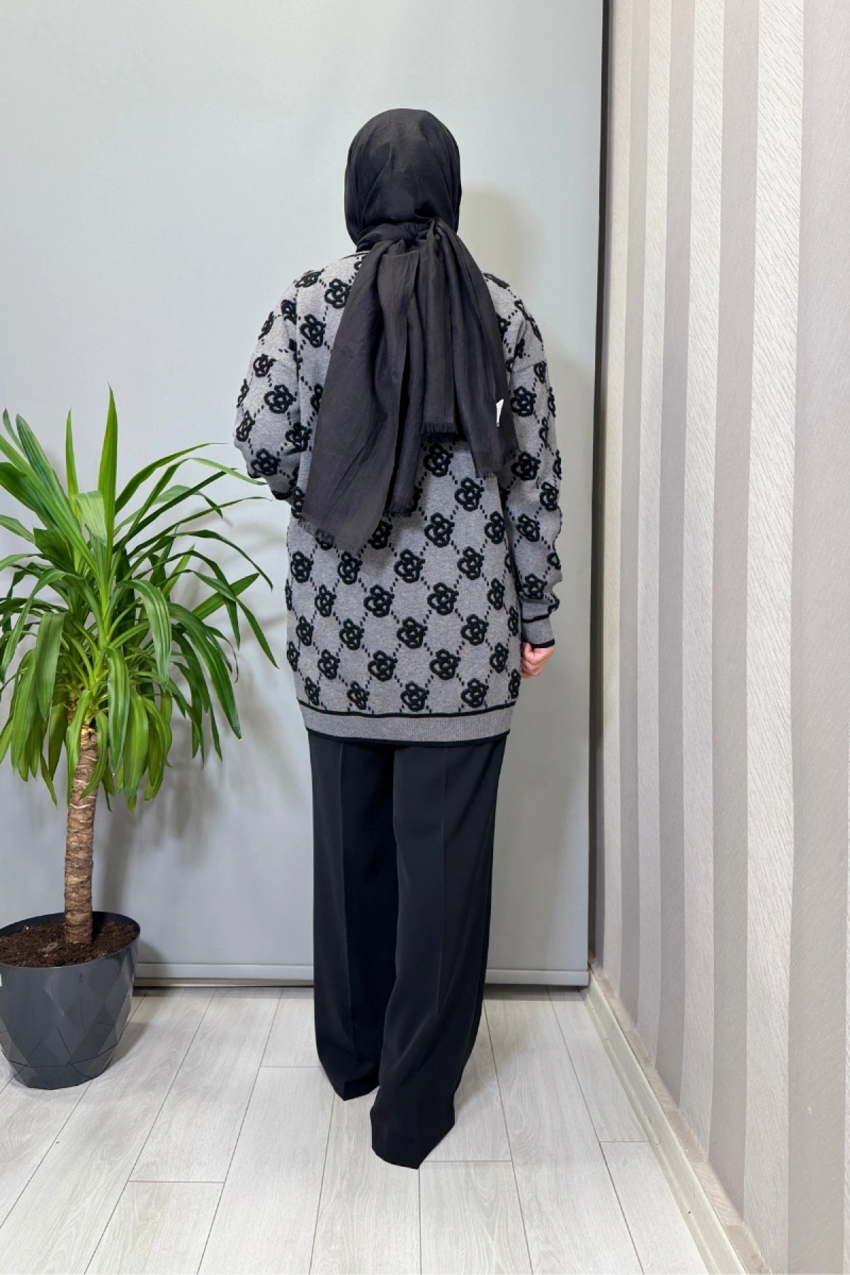 Ghisa Hırka Gri 26KOBCKT3348