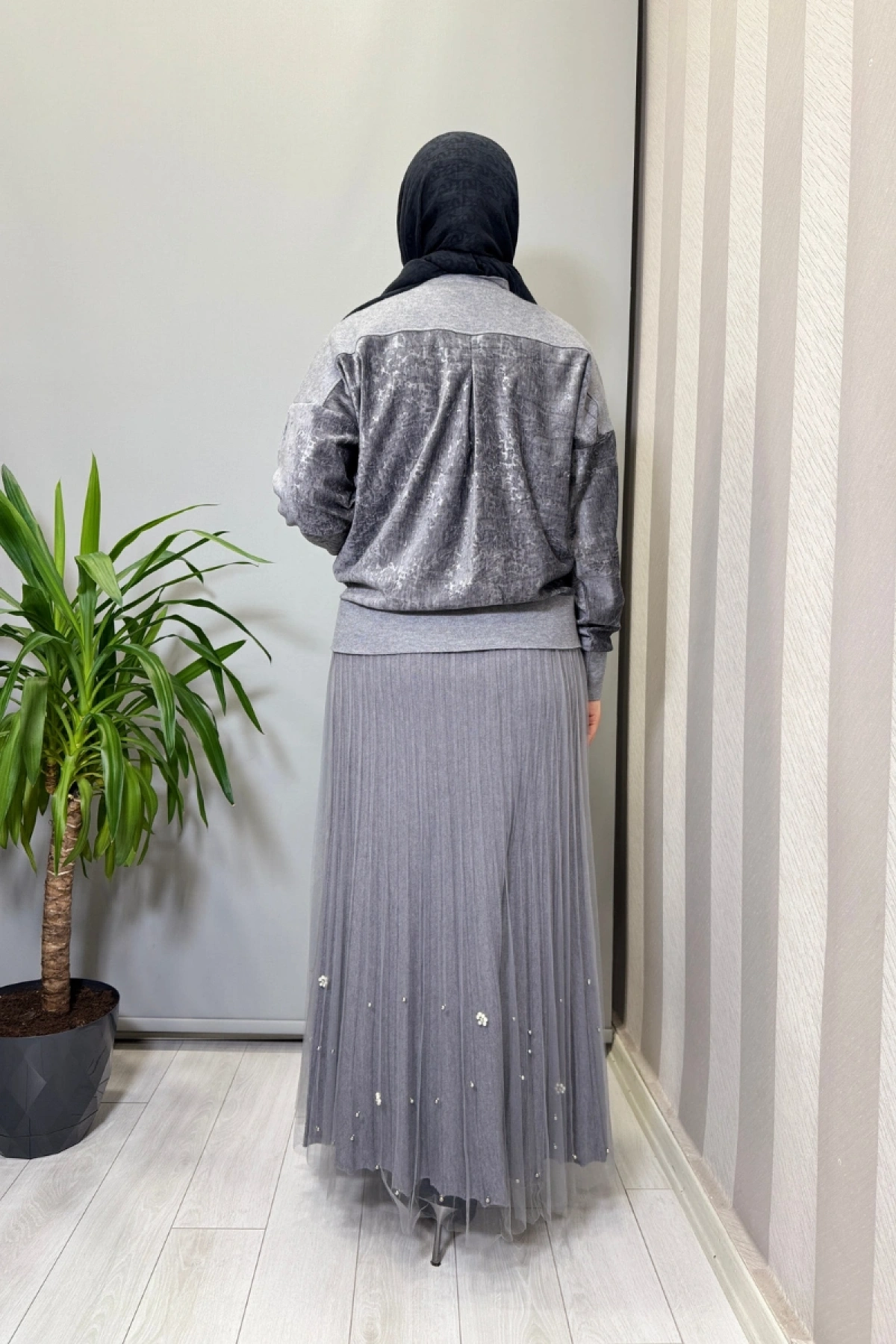 Ghisa Hırka Gri 26KÖRHRK3353