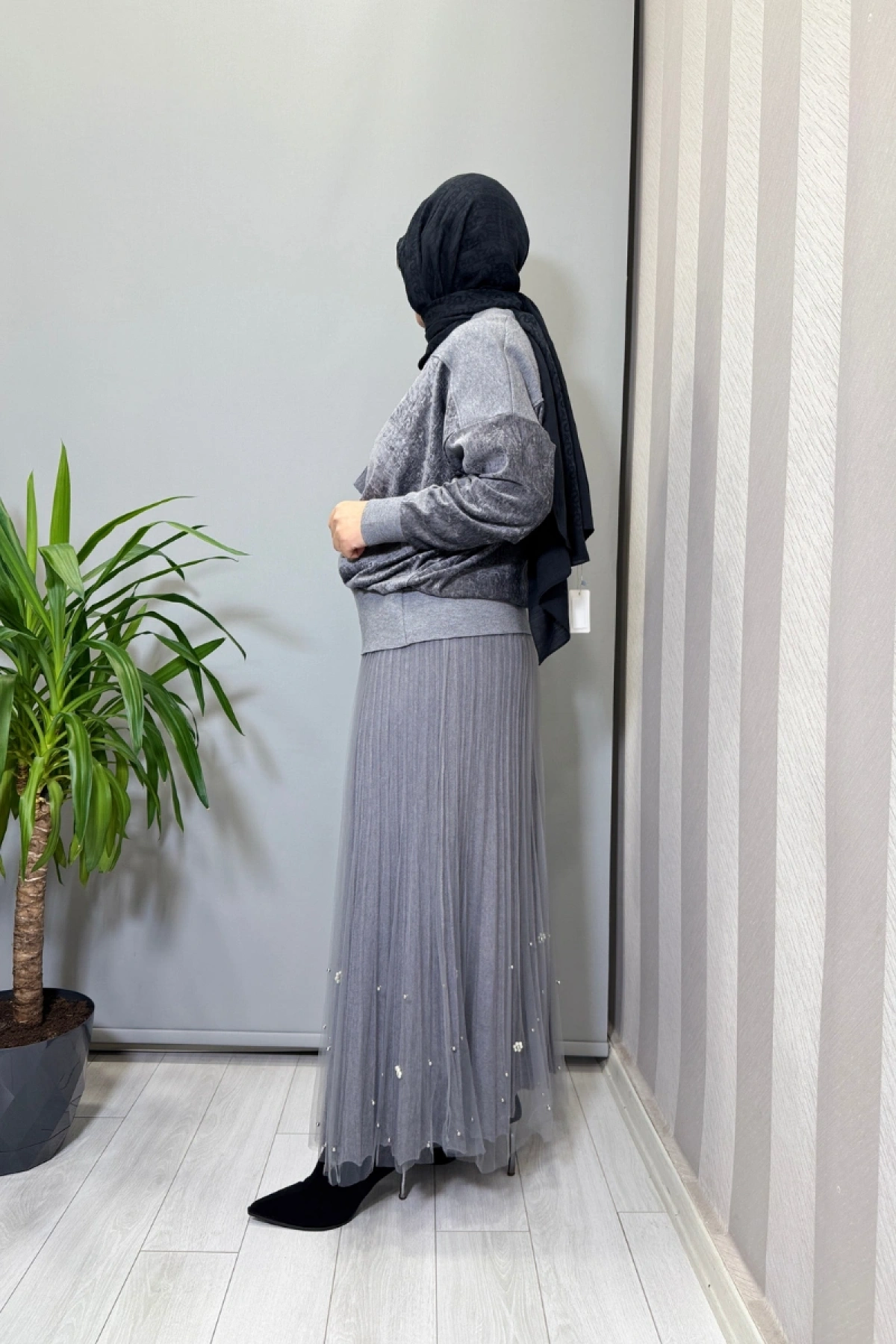 Ghisa Hırka Gri 26KÖRHRK3353