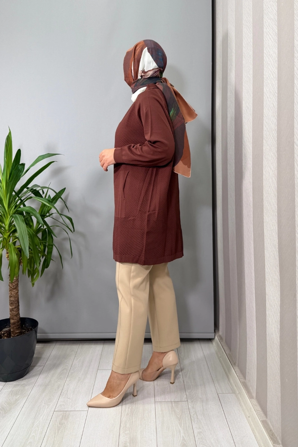 Ghisa Hırka Kahve 26KOBHRK3184