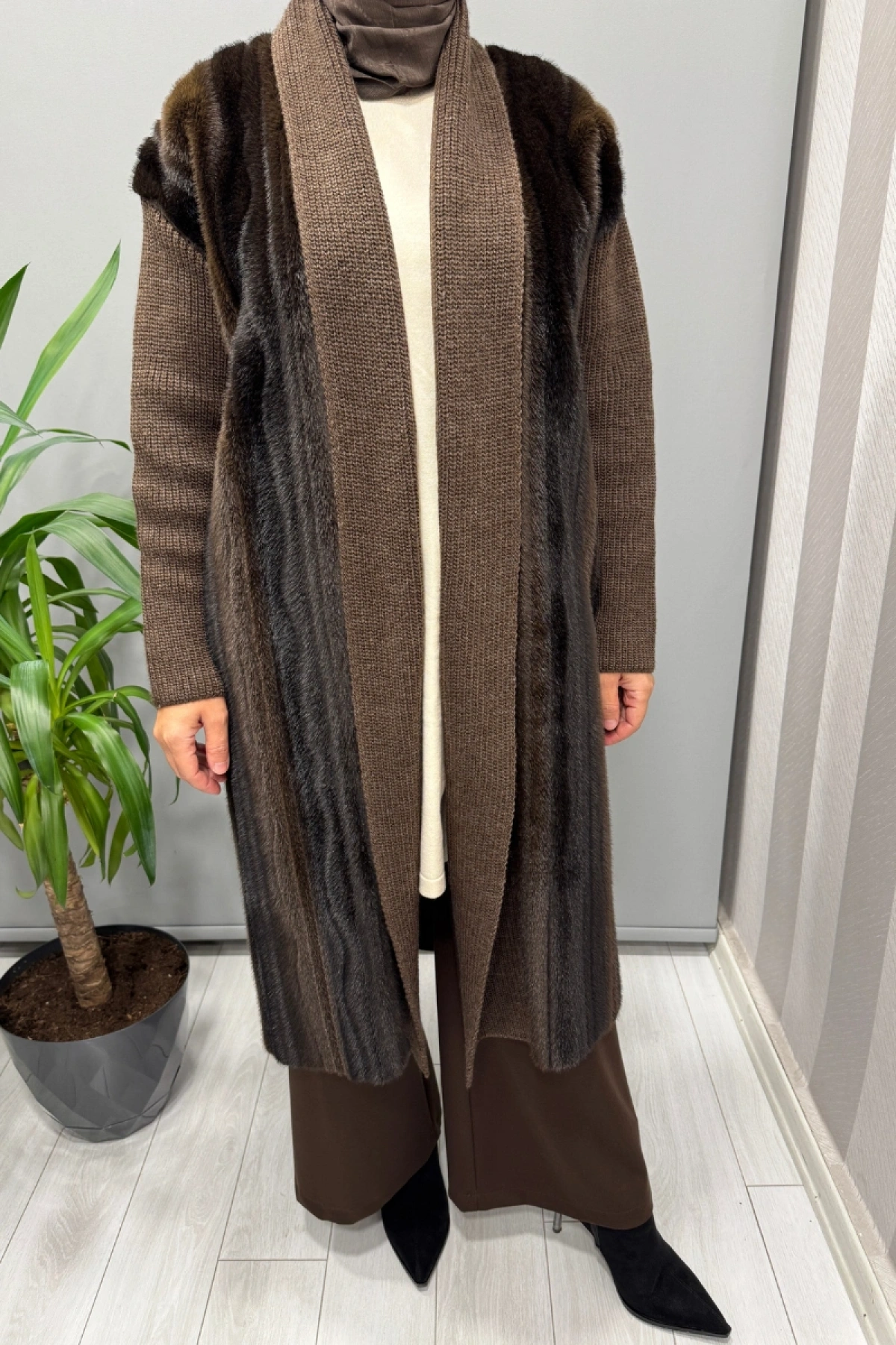 Ghisa Hırka Kahve 5KGSHRK3050