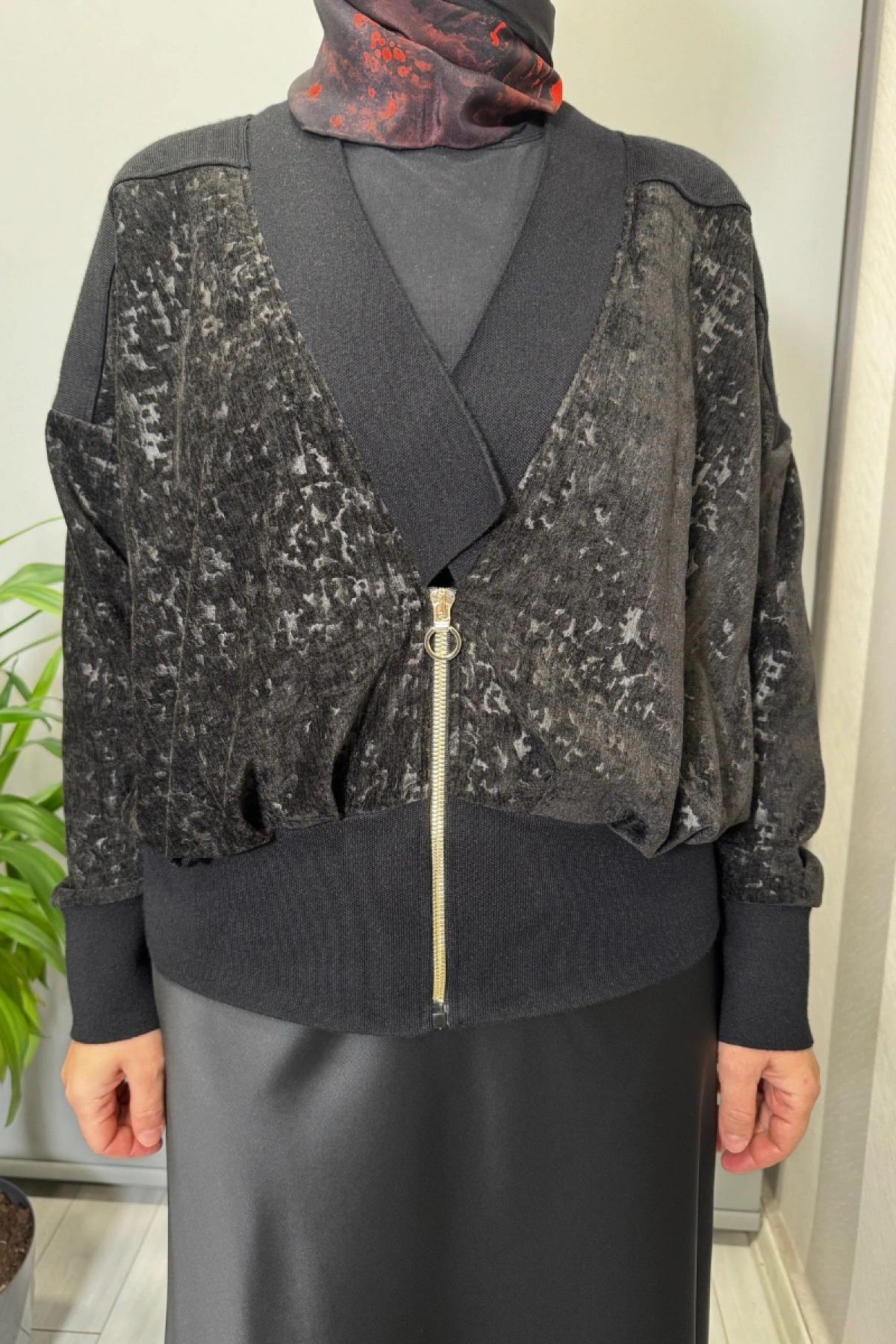 Ghisa Hırka Siyah 26KÖRHRK3353