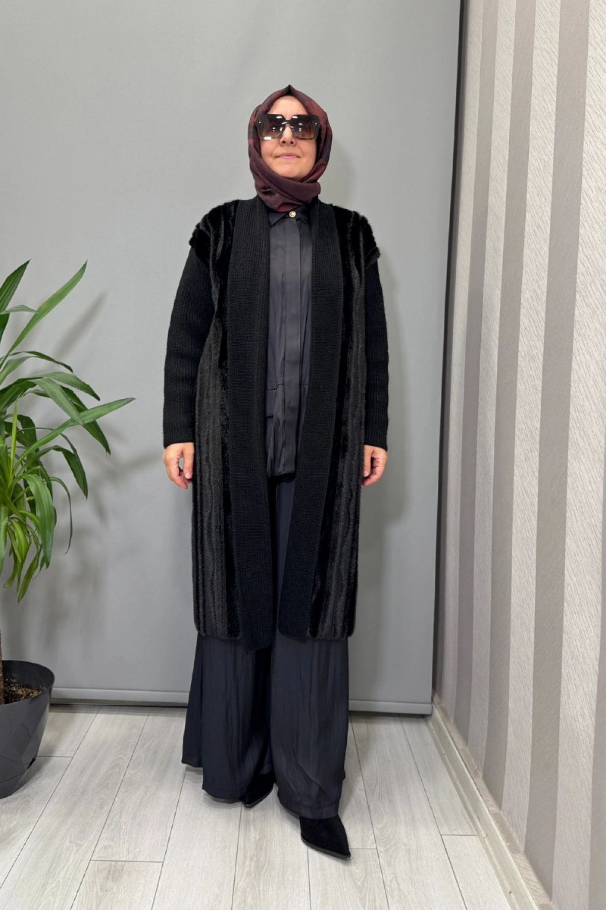 Ghisa Hırka Siyah 5KGSHRK3050