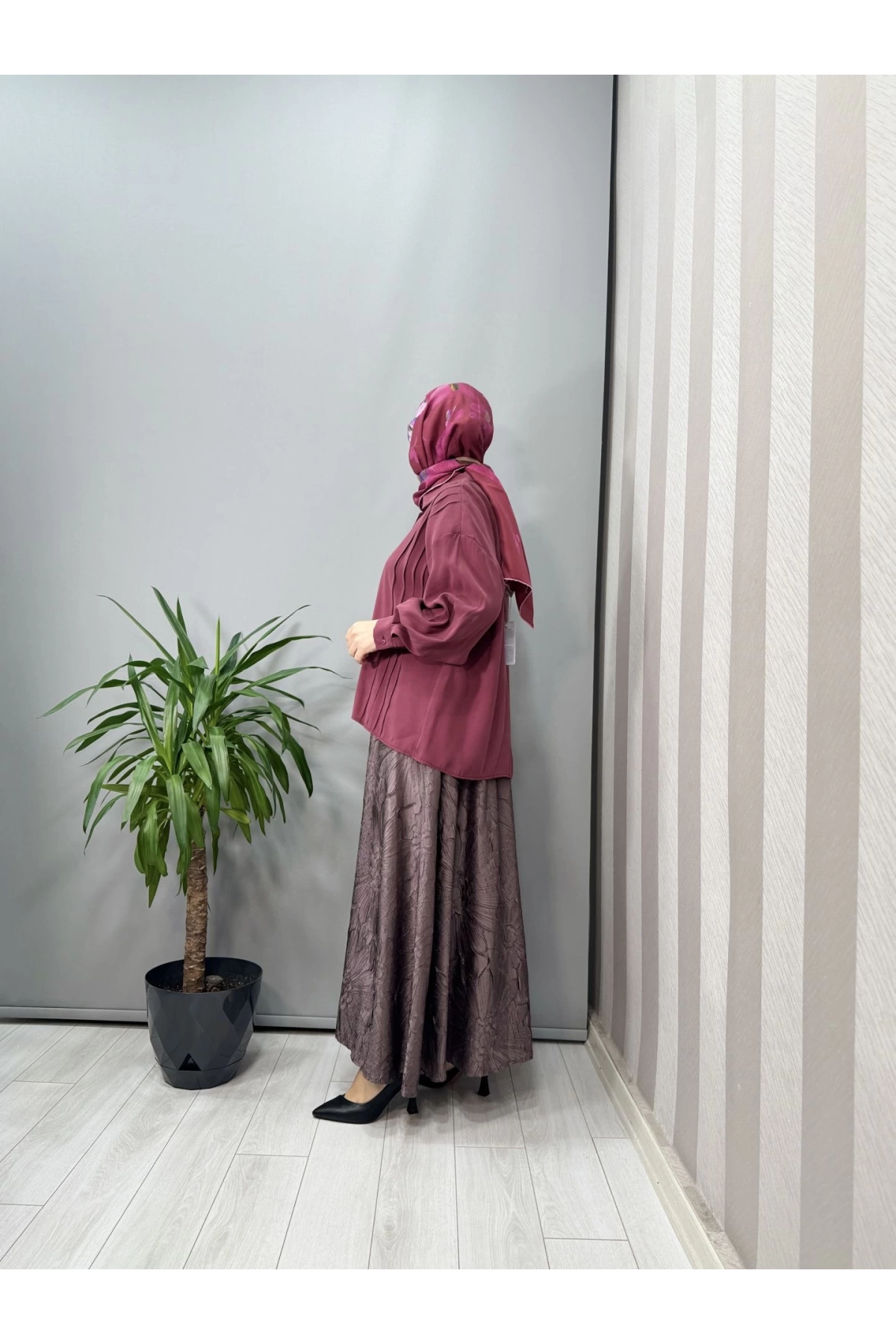 Ghisa Jakar Dokuma Etek Vizon 25YGSETK5320