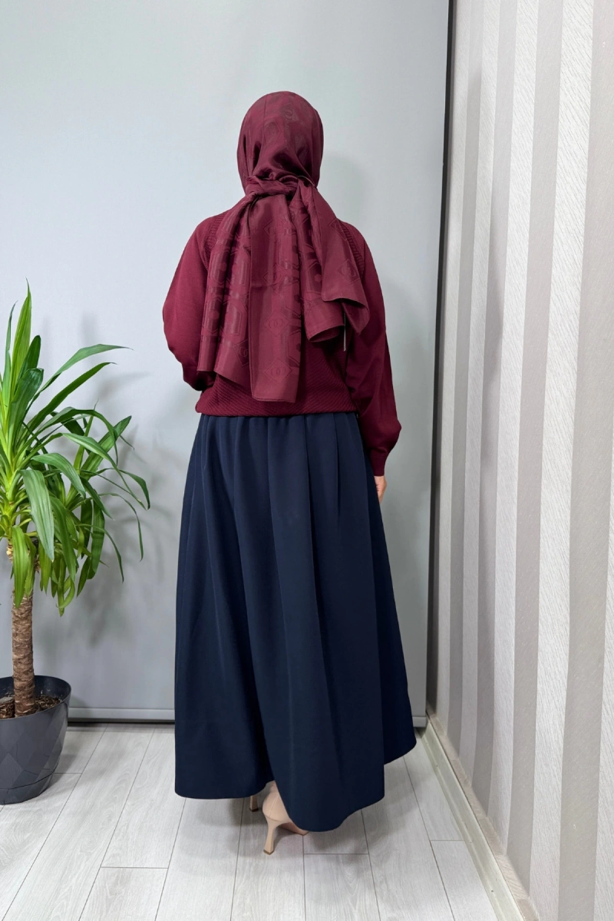 Ghisa Kısa Hırka Bordo 26KOBHRK3183