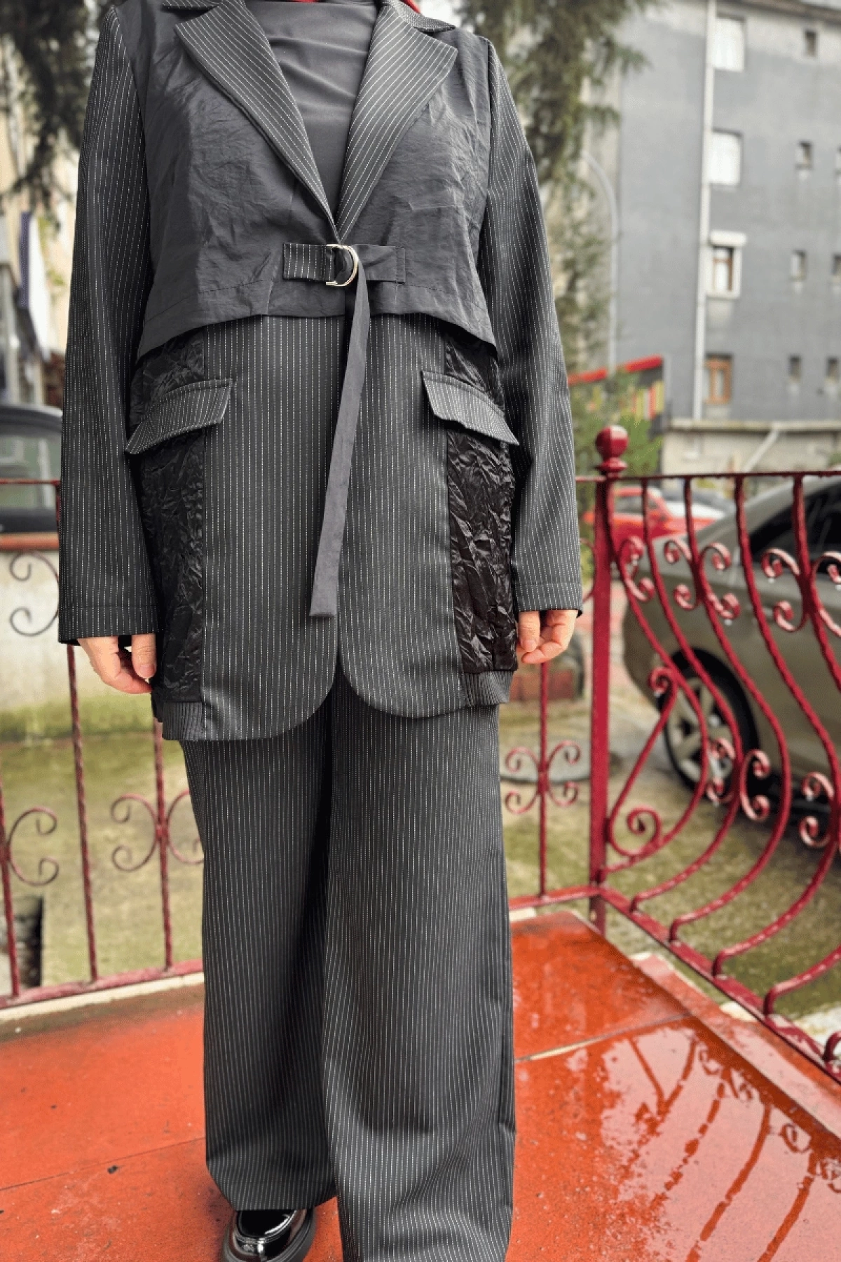 Ghisa Suit Black 25YGSTKM3074