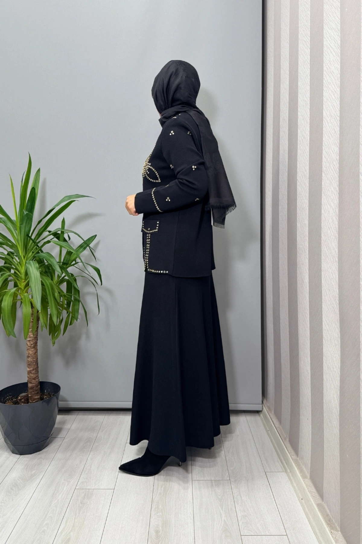 Ghisa Triko Takım Siyah 26KOBTKM3213