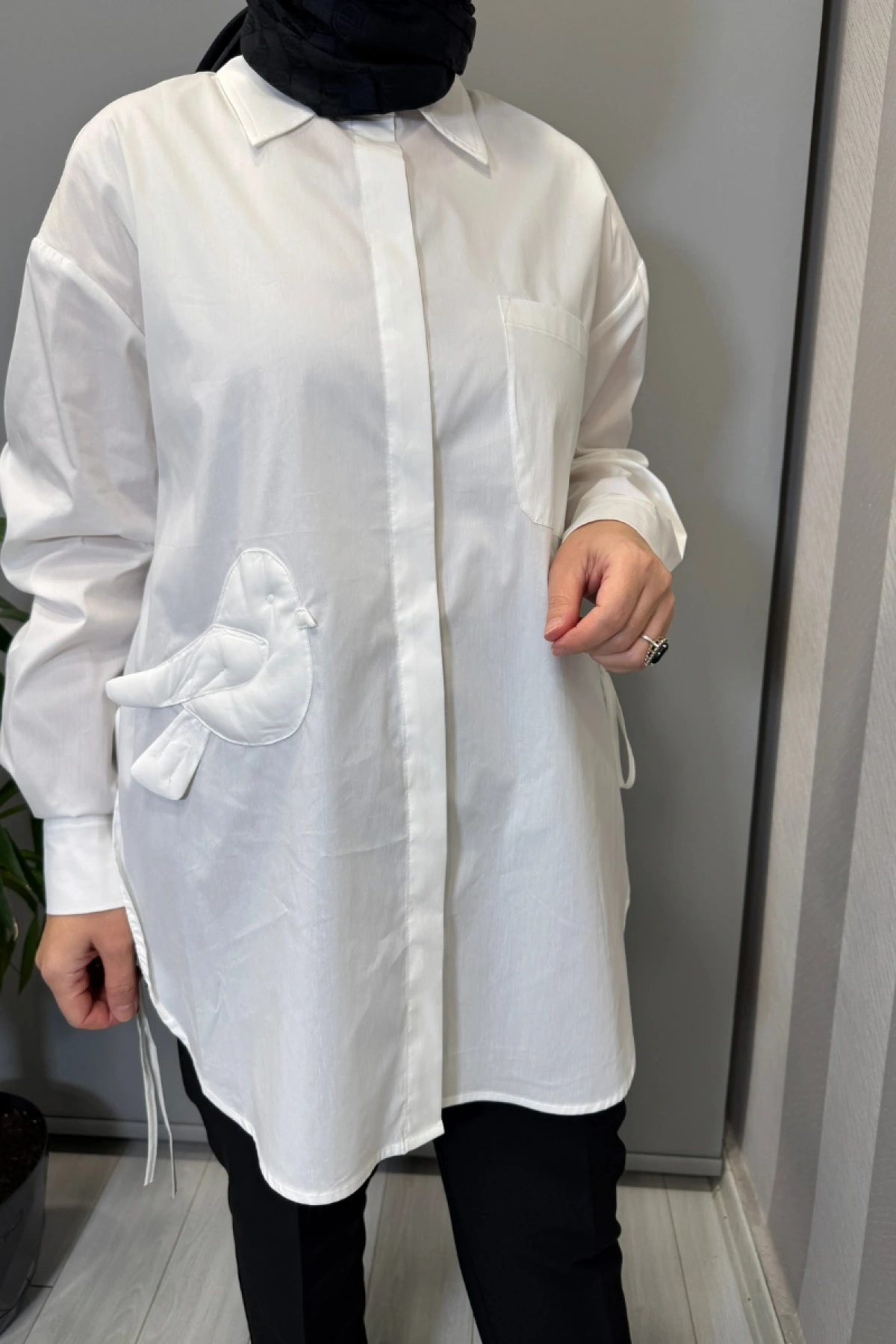 Ghisa Tunik Beyaz 3611T4197