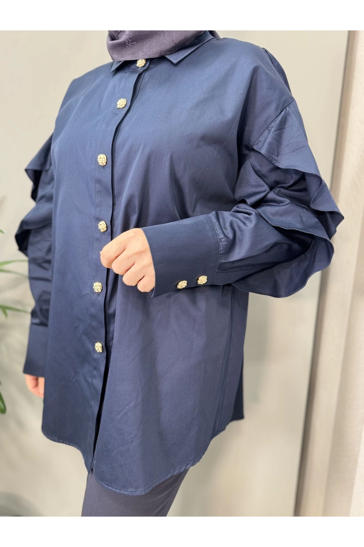 Ghisa Tunik Lacivert 25YGSTNK4986