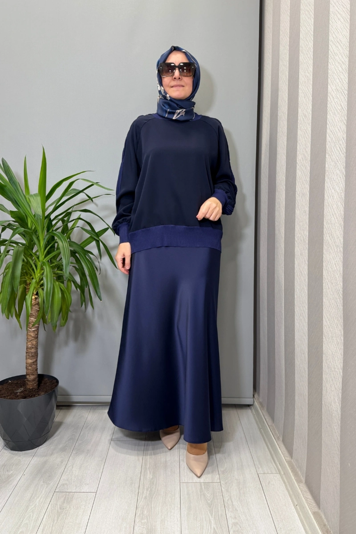 Ghisa Tunik Lacivert 3630T4305