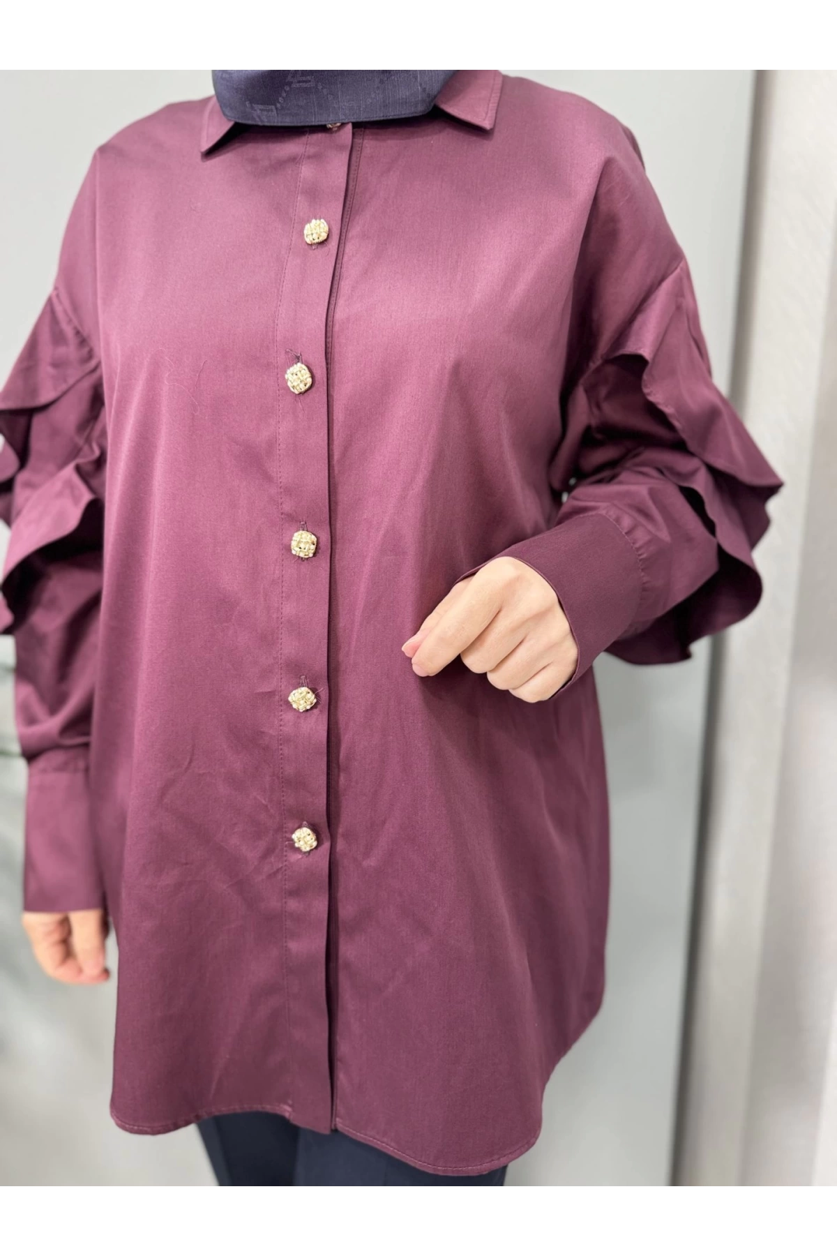 Ghisa Tunik Mürdüm 25YGSTNK4986
