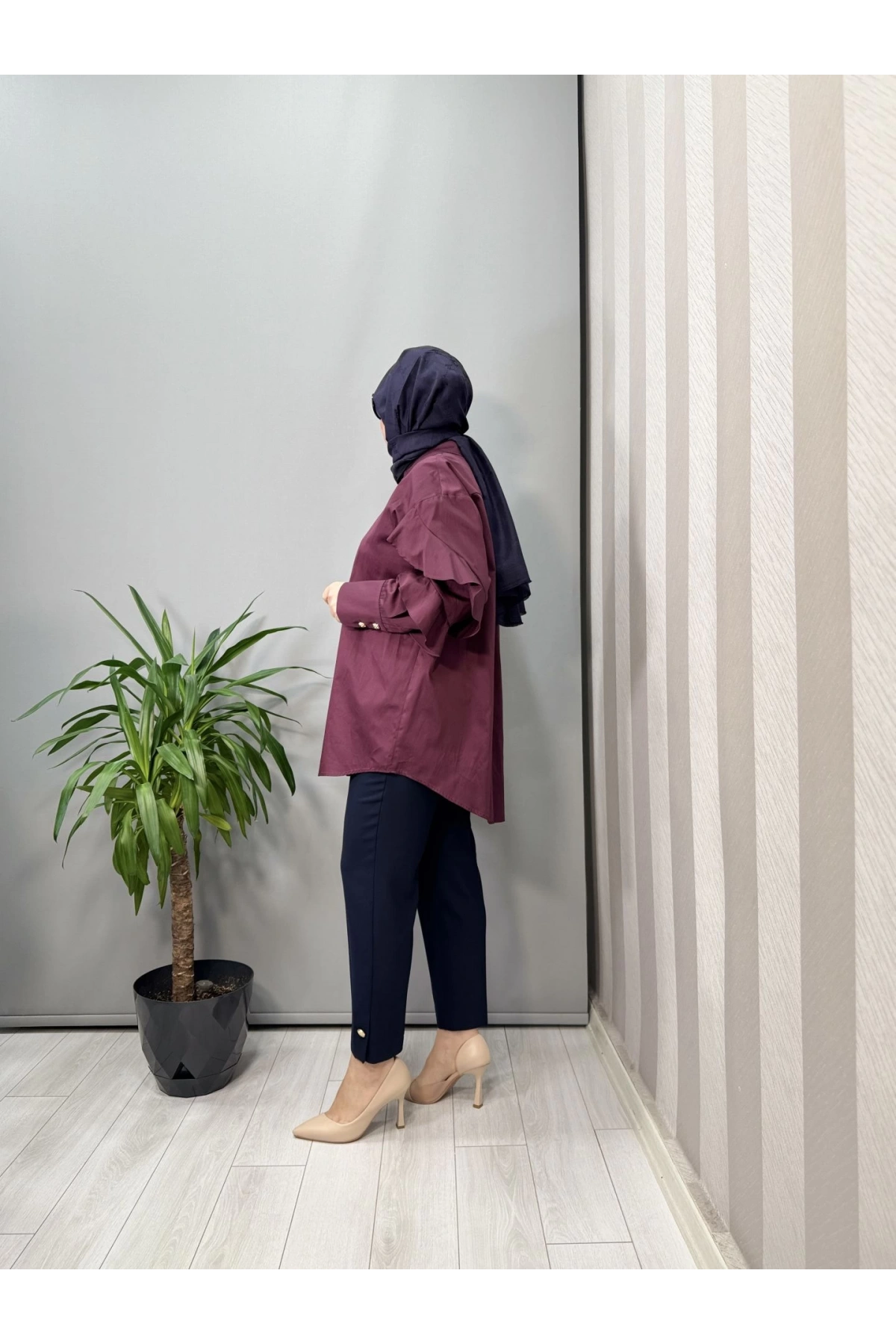 Ghisa Tunik Mürdüm 25YGSTNK4986