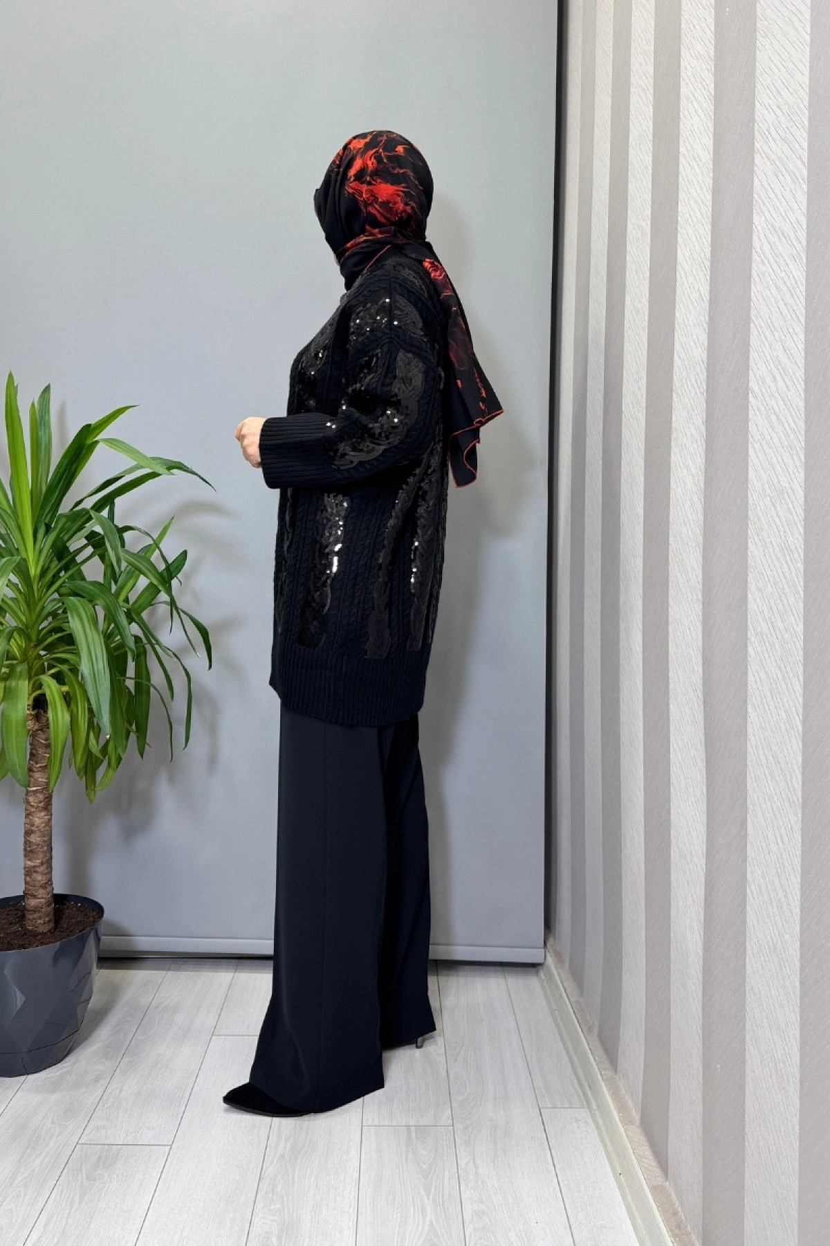 Ghisa Tunik Siyah 26KGSTNK4156