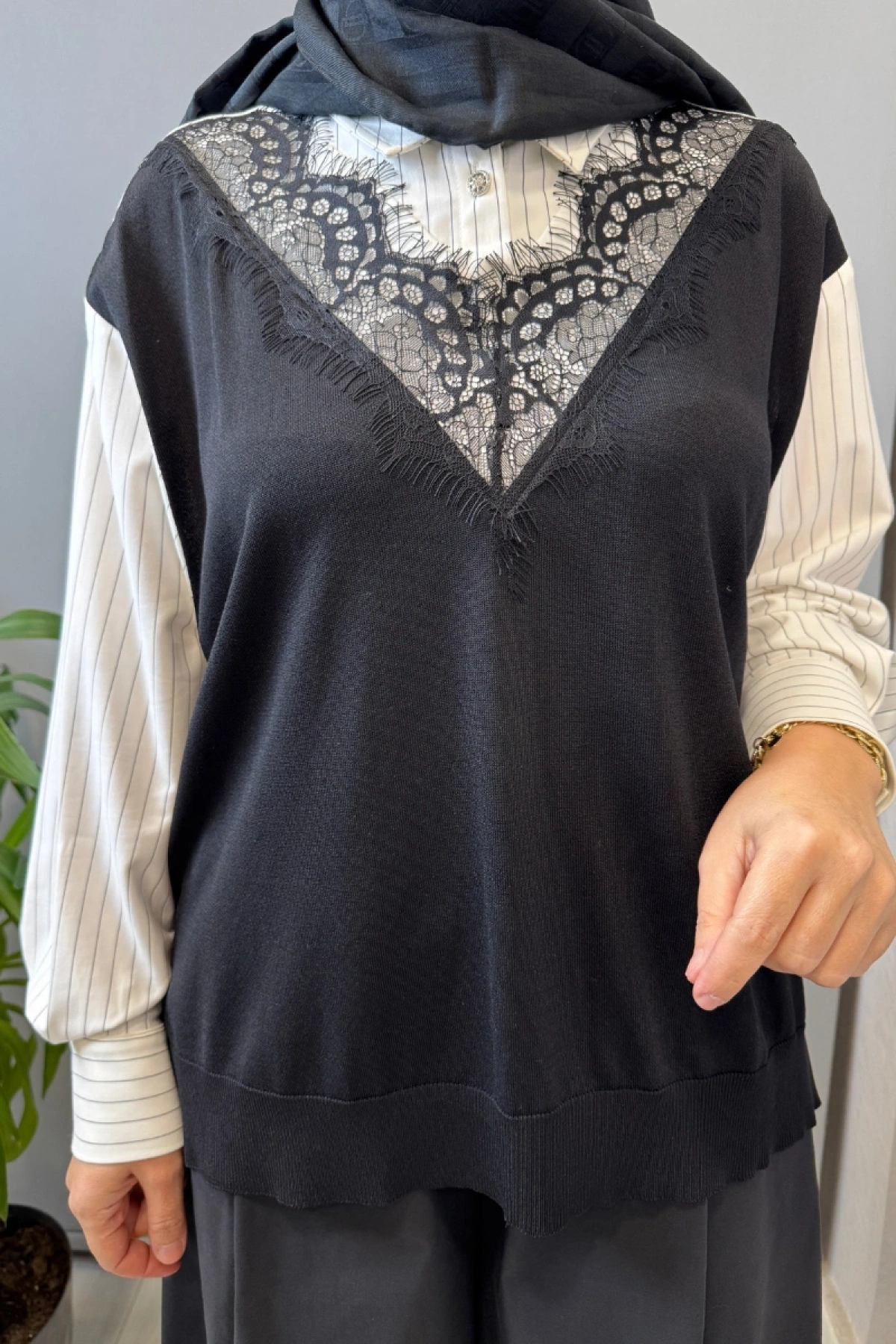 Ghisa Tunik Siyah 3610T4315