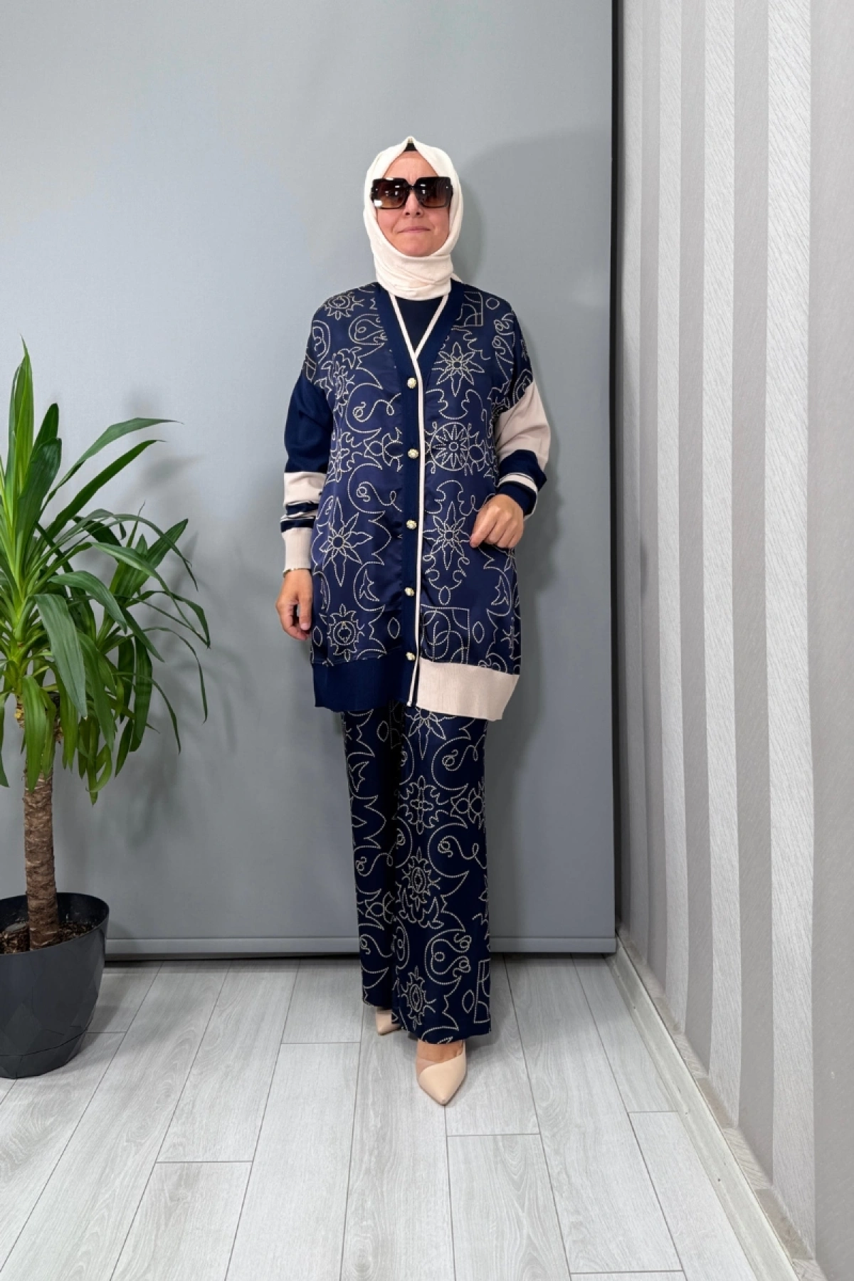Ghisa Tunik Takım Lacivert 26KÖRTKM3216
