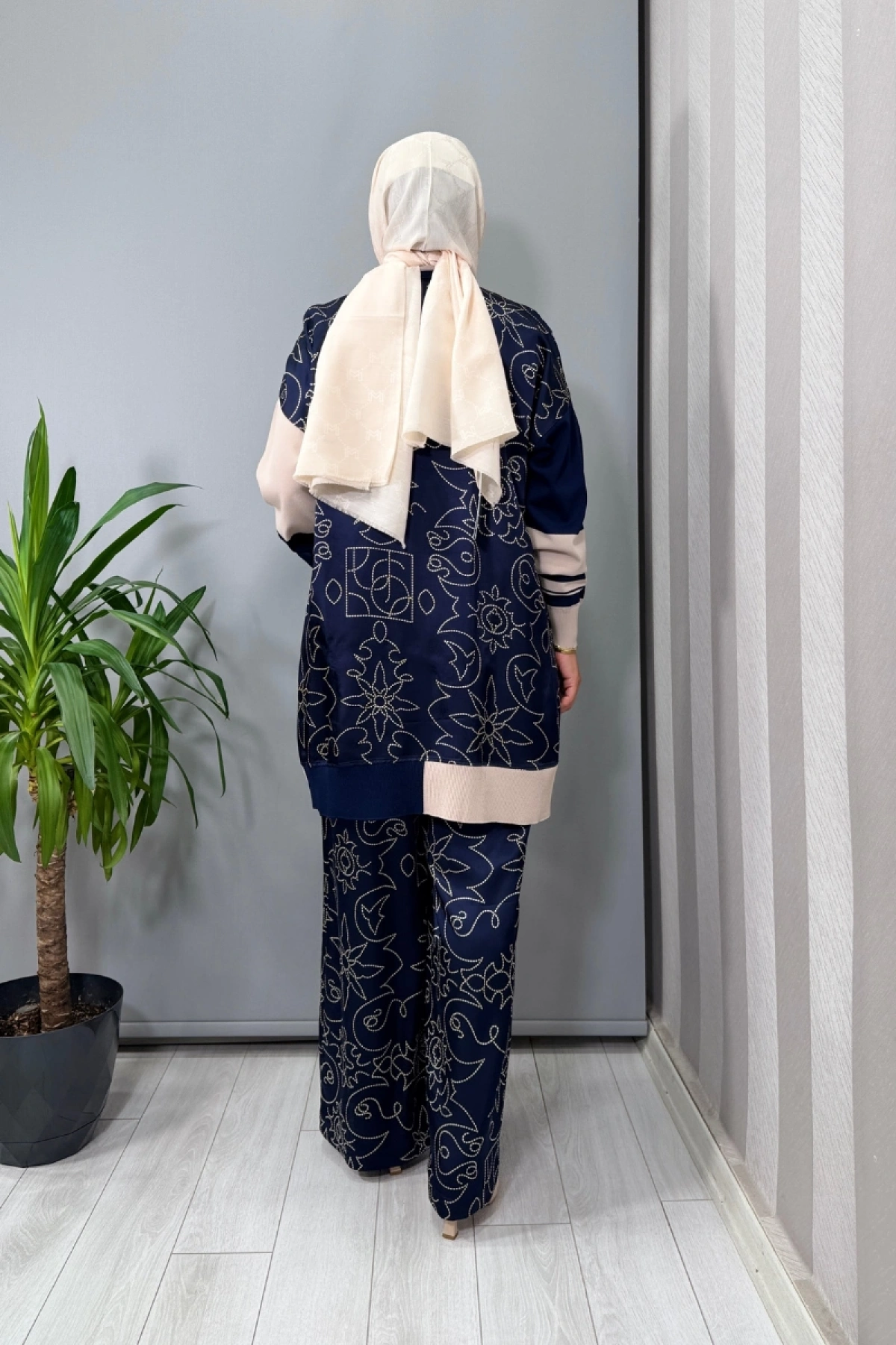 Ghisa Tunik Takım Lacivert 26KÖRTKM3216