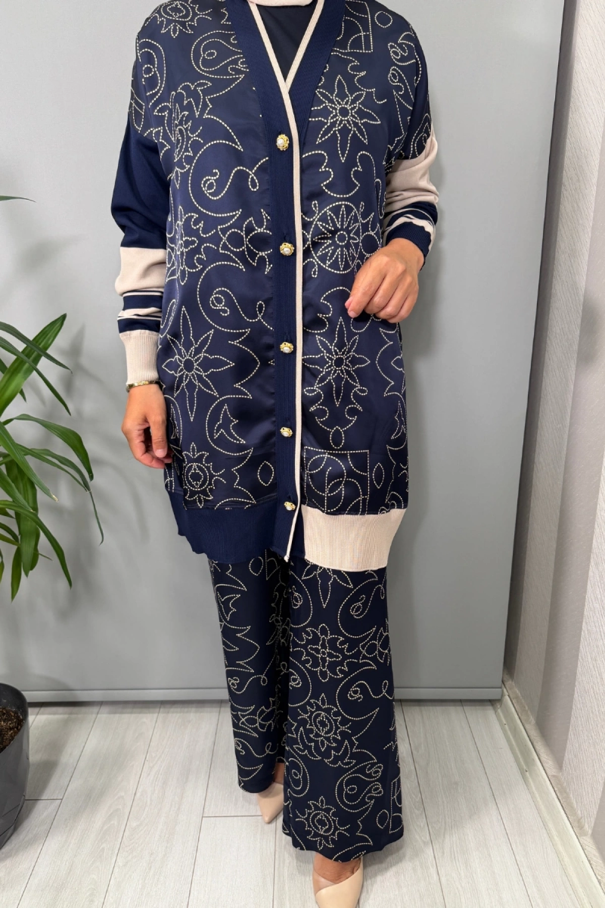 Ghisa Tunik Takım Lacivert 26KÖRTKM3216