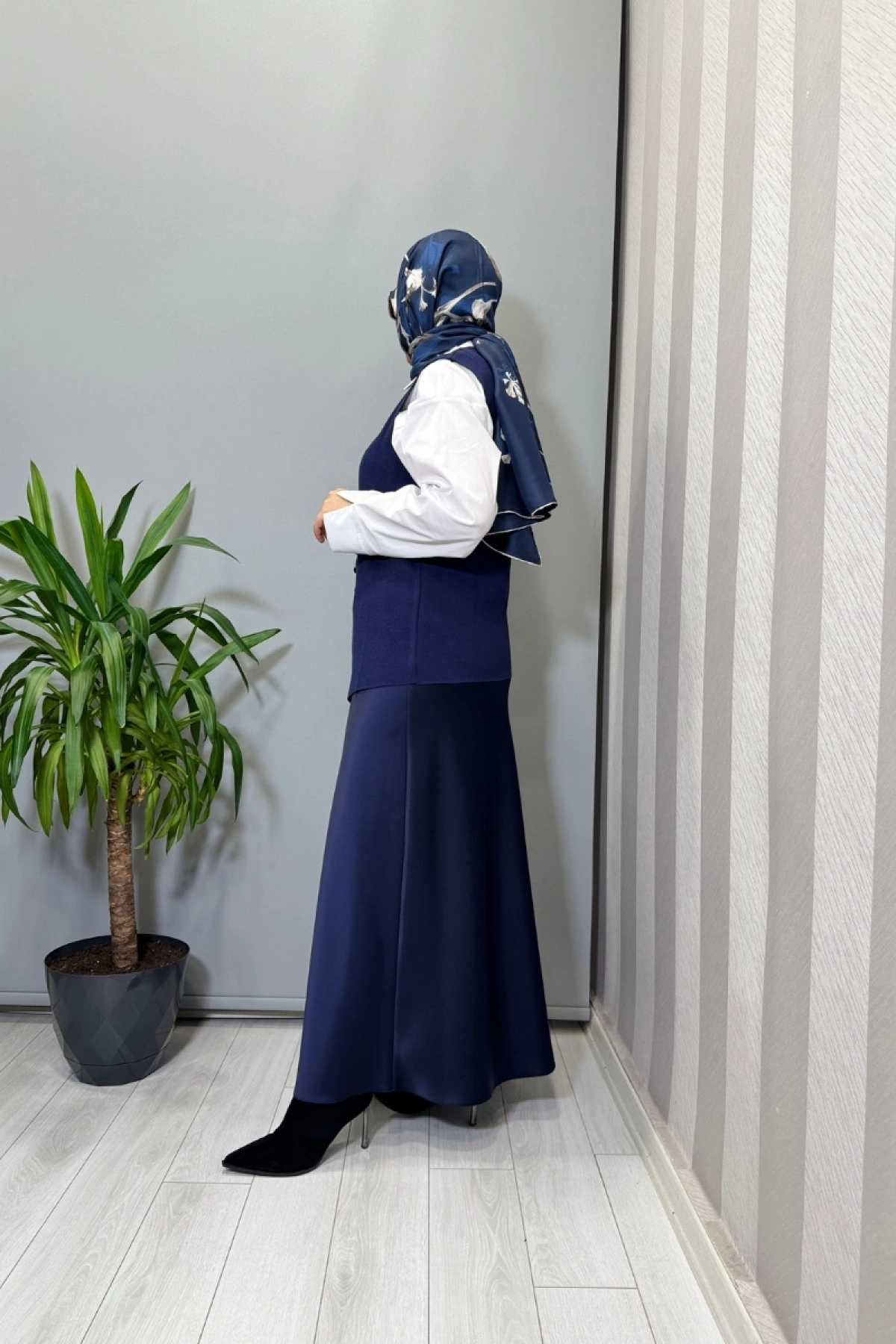 Ghisa Yelek Lacivert 26KOBYLK3292