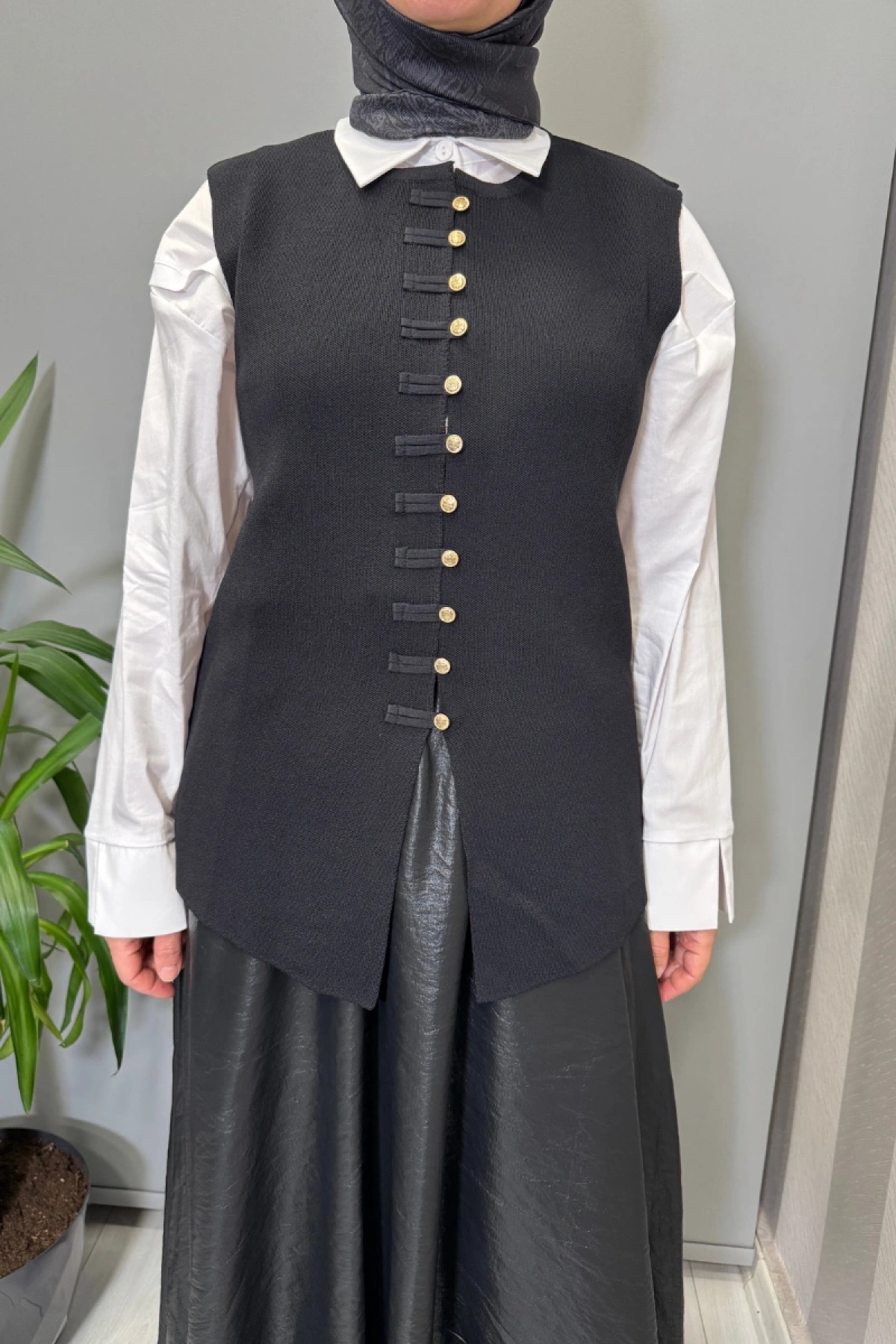 Ghisa Yelek Siyah 26KOBYLK3292