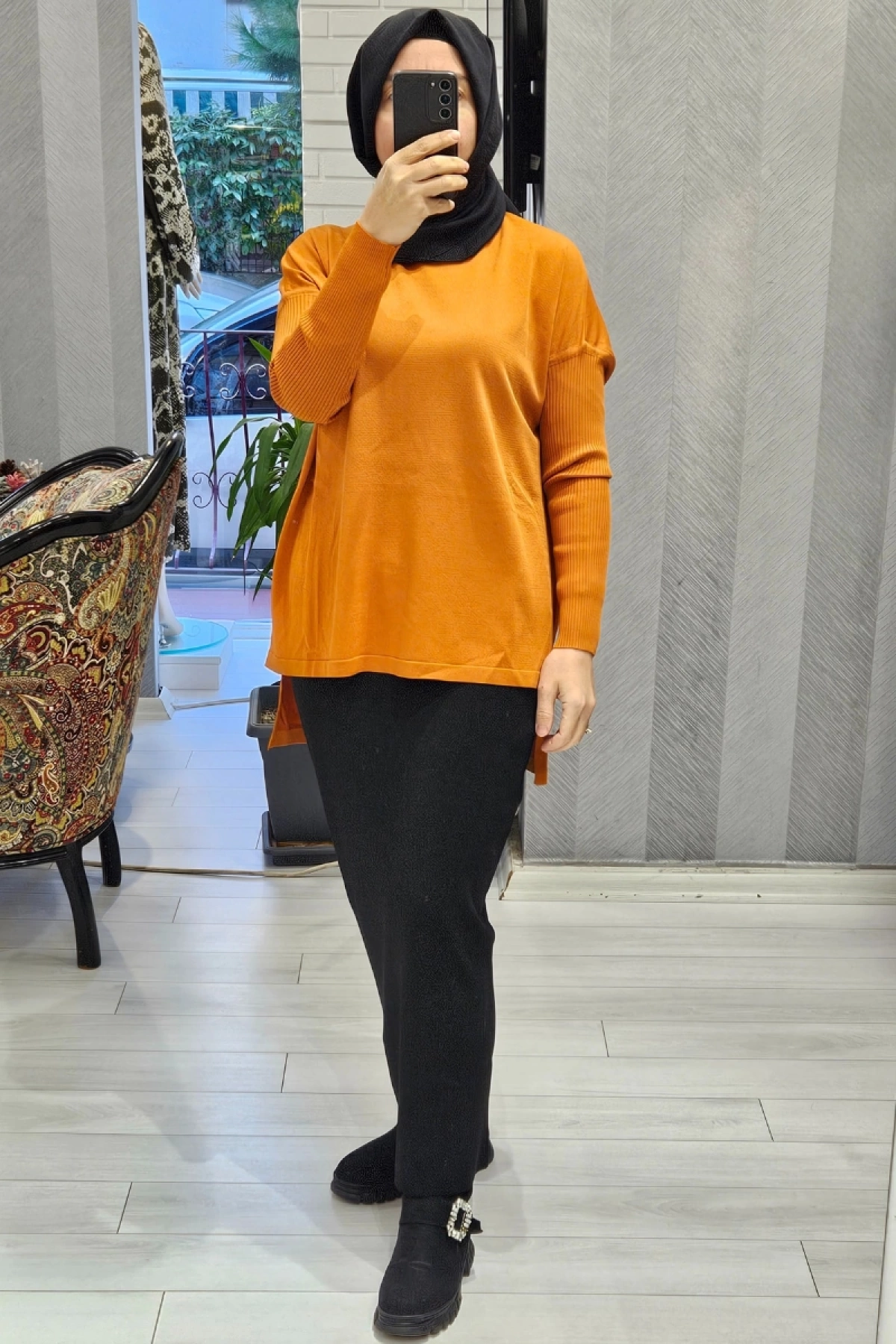 İnvee Kısa Bluz 5879