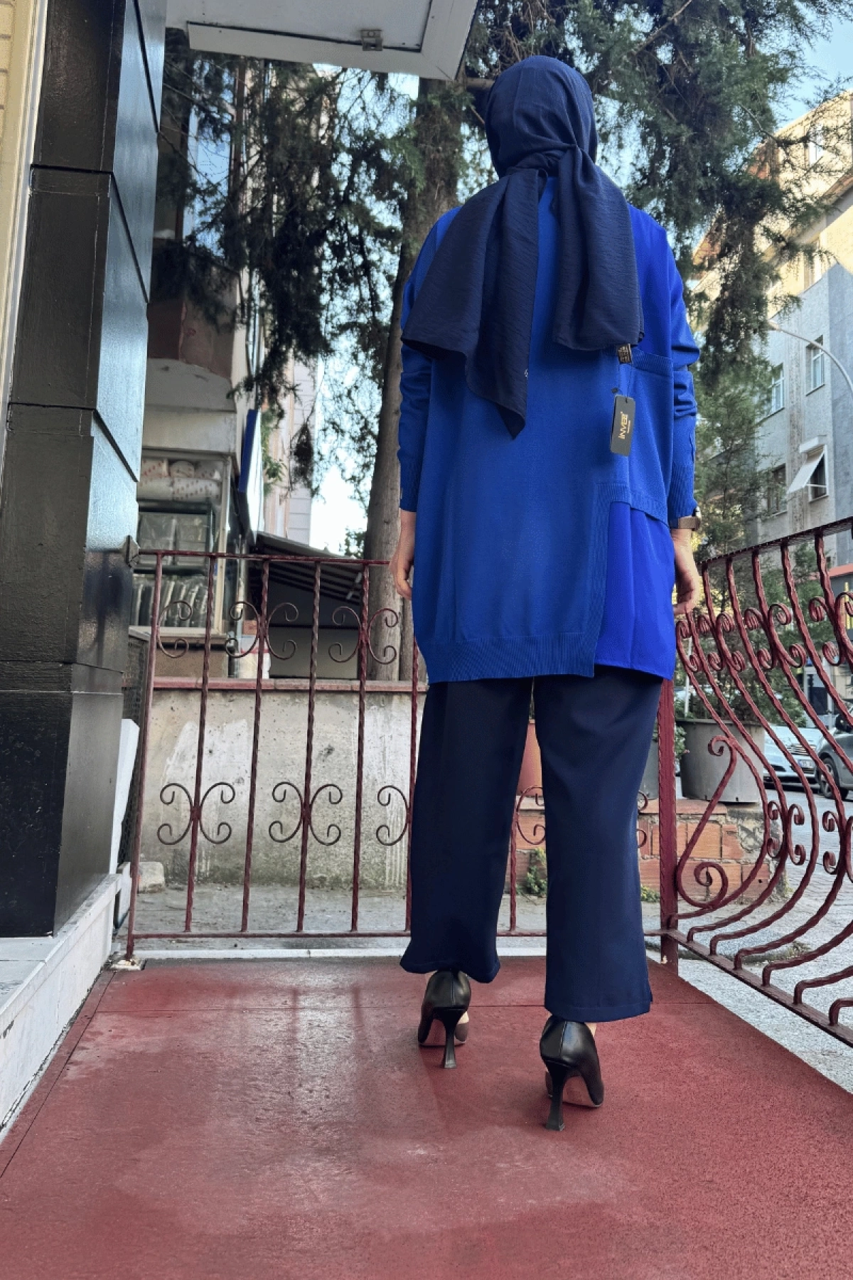 İnvee Knit Tunic Cobalt 6986