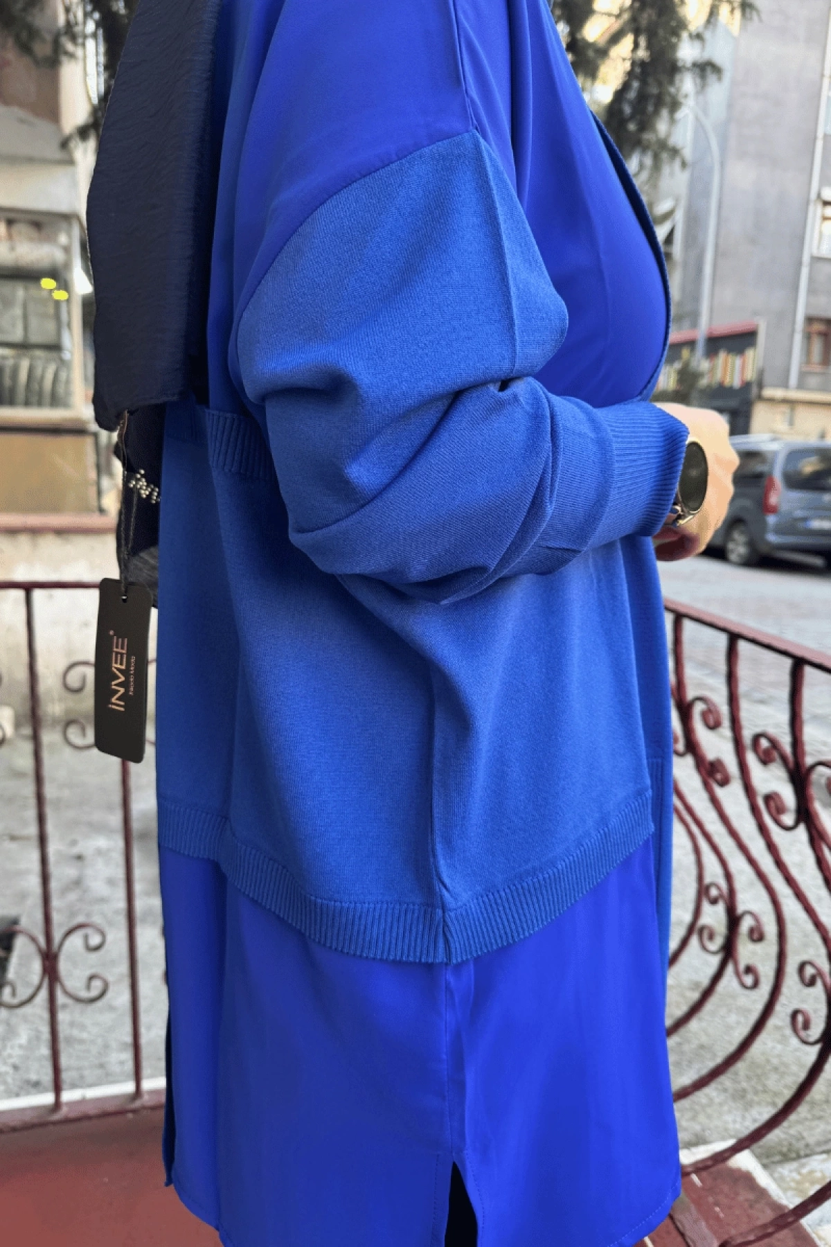 İnvee Knit Tunic Cobalt 6986