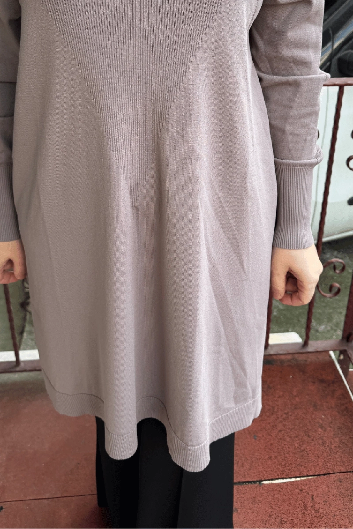 İnvee Tunik Vizon 6222