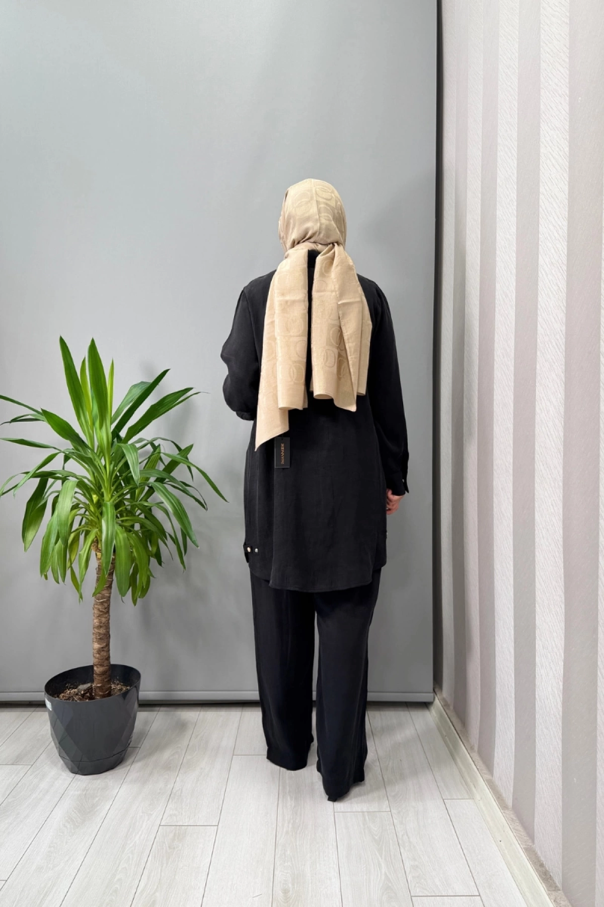 Lissmore Modal Keten Takım Siyah 5954