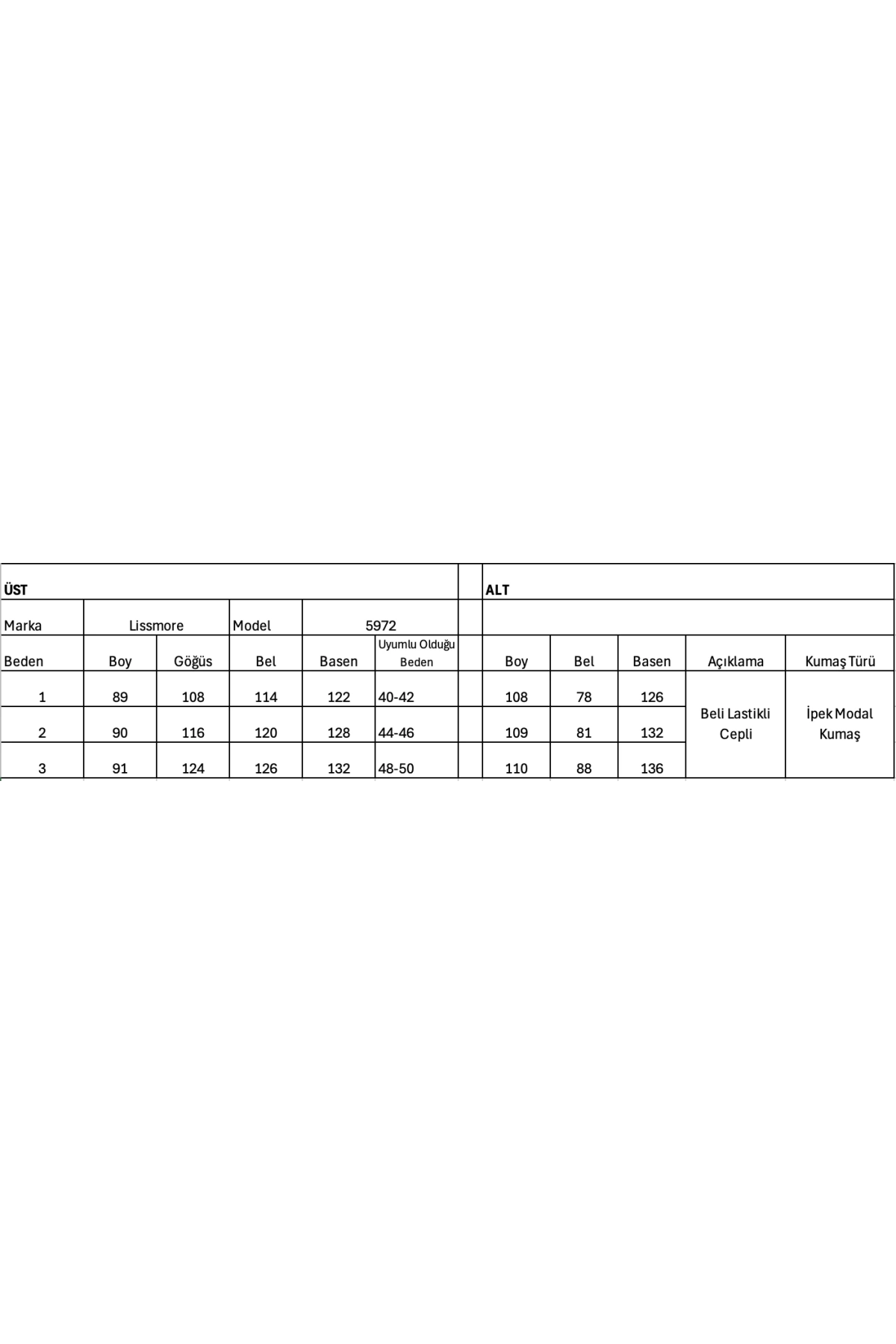 Lissmore Yandan Düğmeli Tunik Takım Kahve 5972