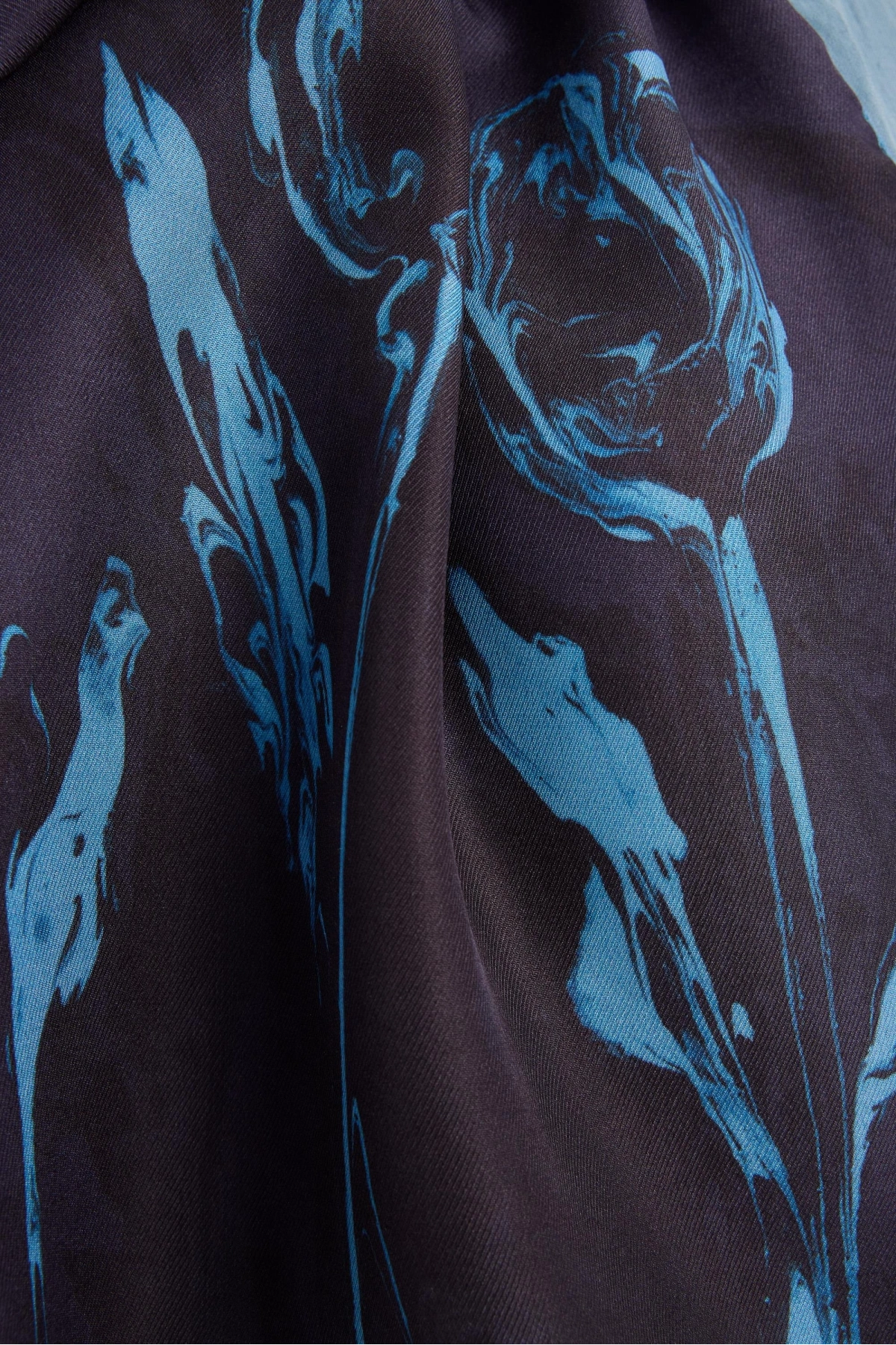 Maisa EVA PAMUK İPEK ŞAL 70*190 CM - LACİVERT