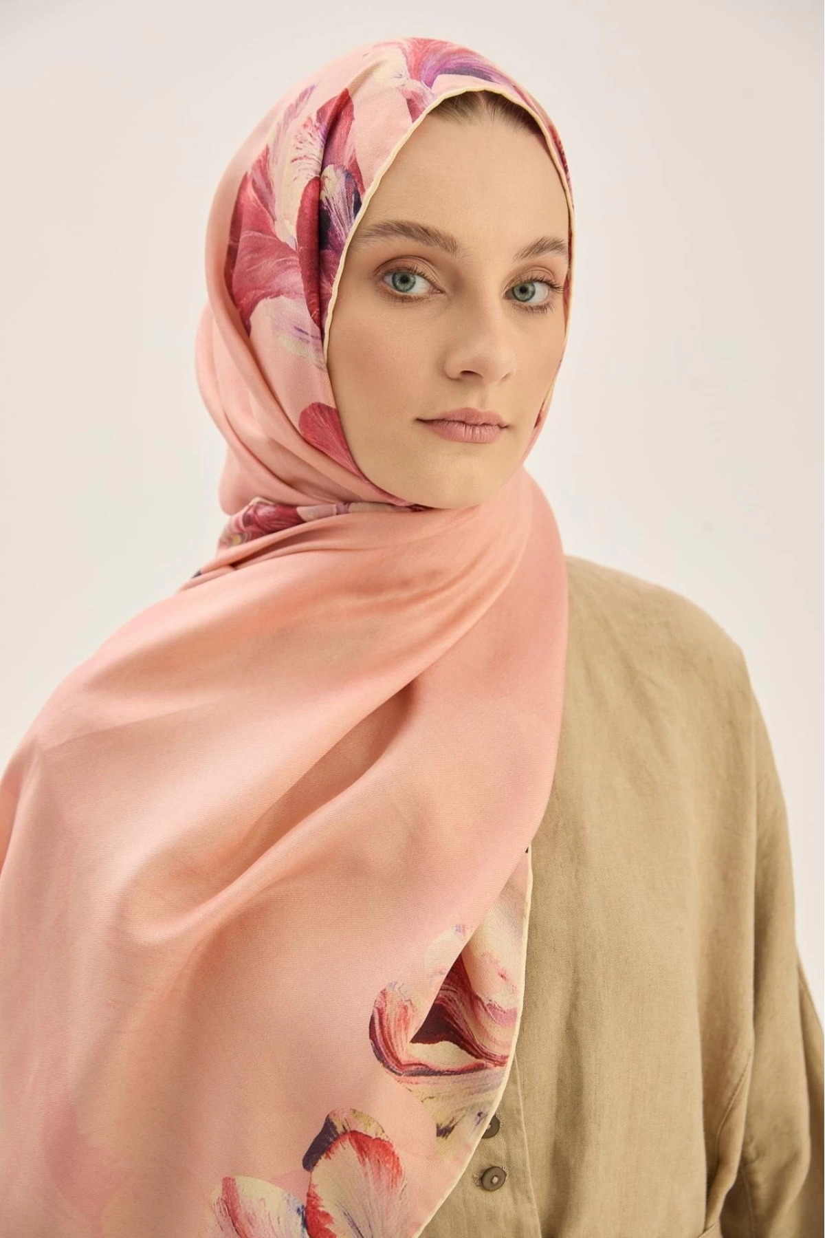 Maisa HUŞ PAMUK İPEK ŞAL 70*190 CM - SOMON