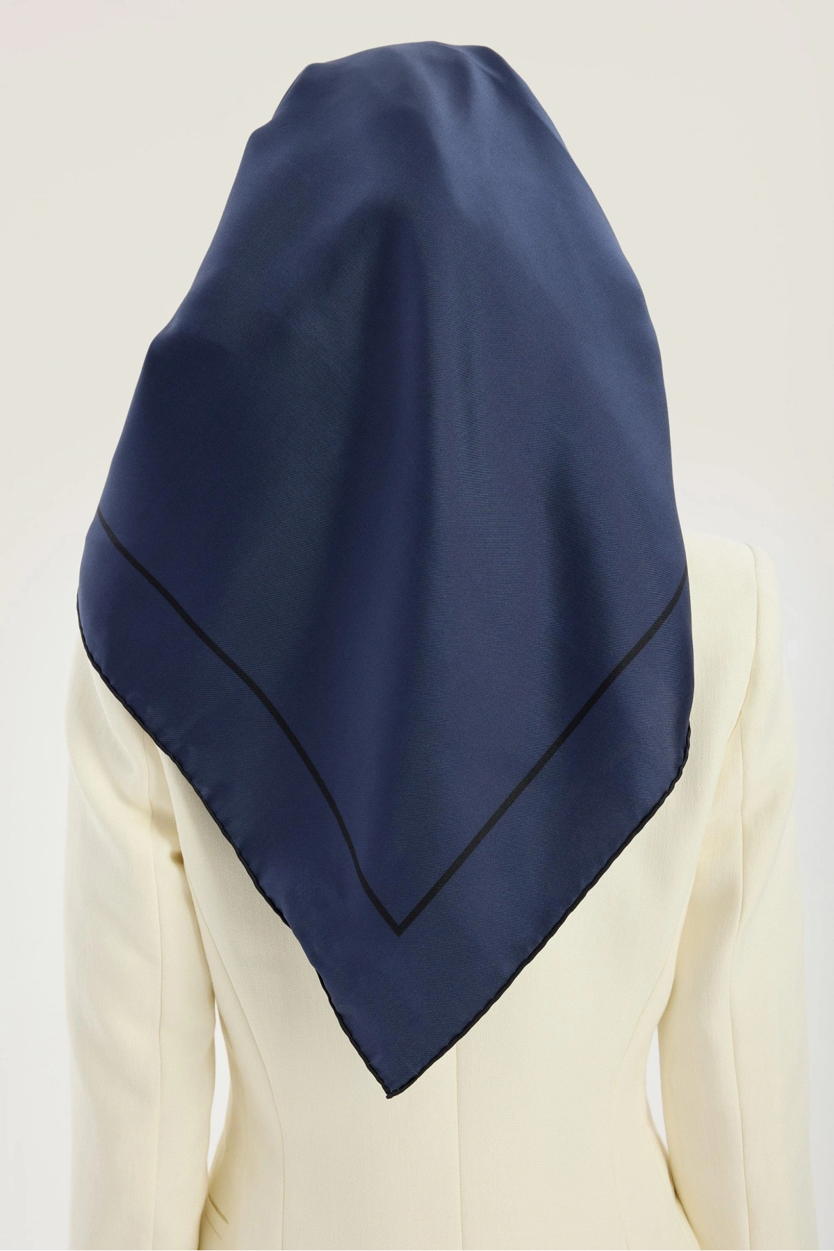 Maisa PAK TİVİL İPEK EŞARP 90*90 CM - SAKS