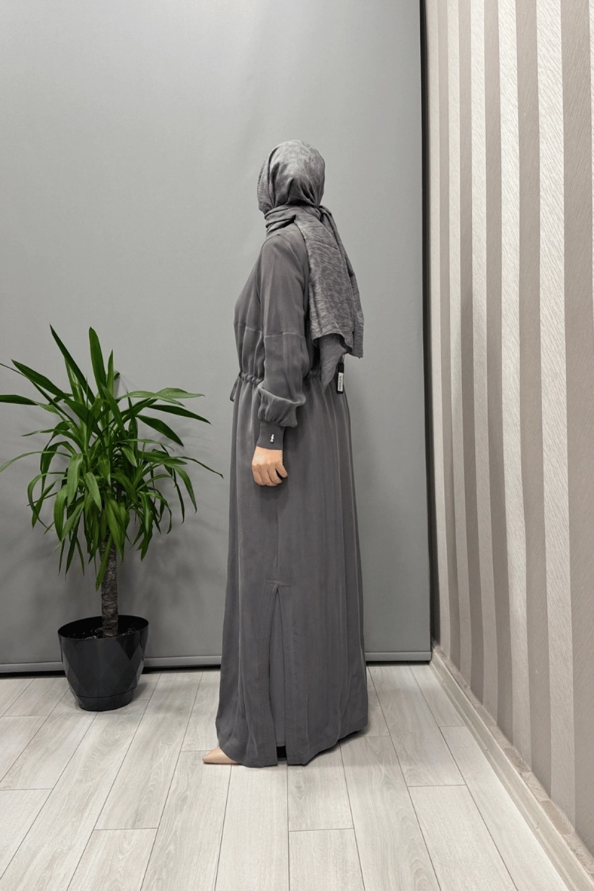 Miss Dalida Beli Bağcıklı Kap Antrasit T25Y-8002