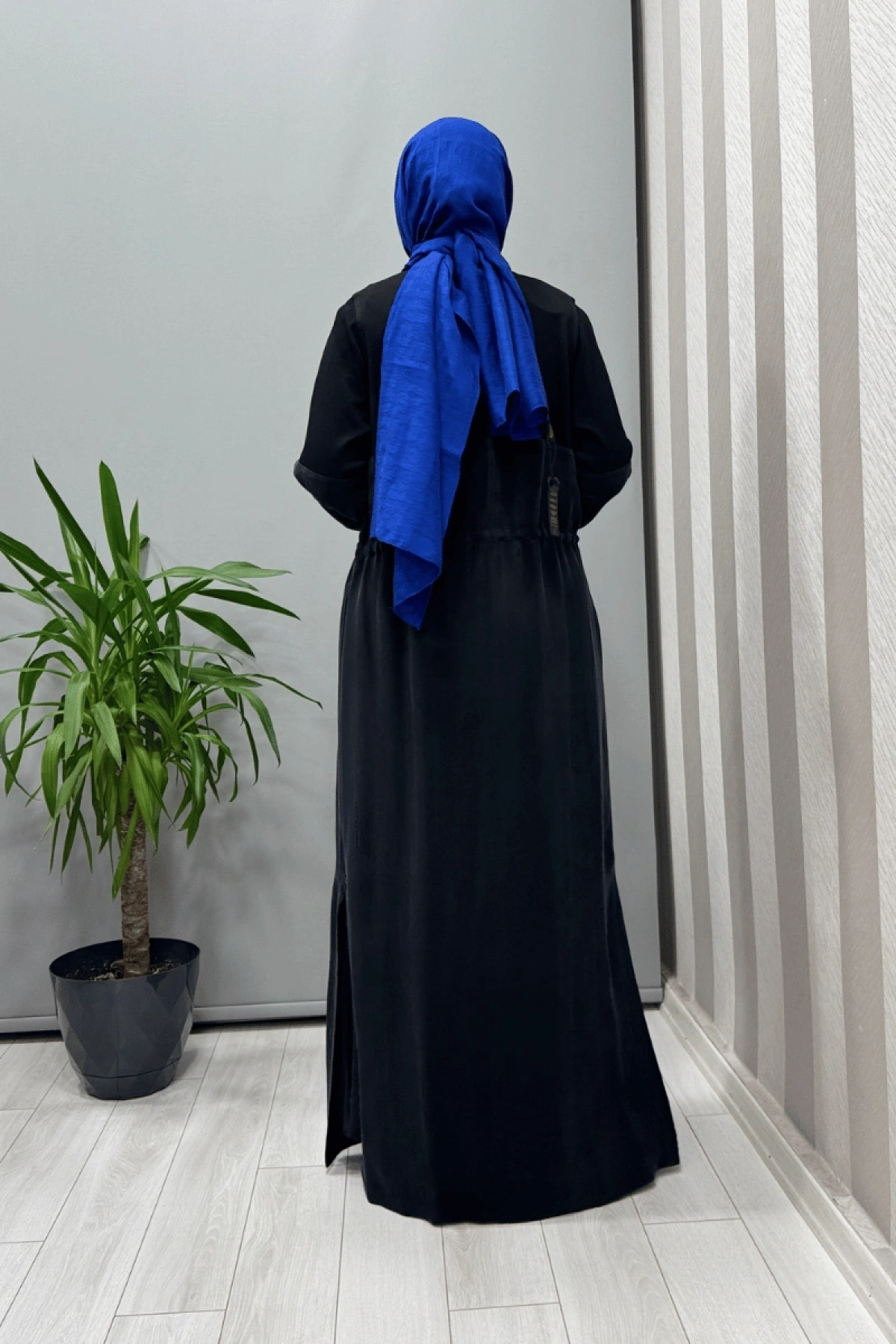Miss Dalida Beli Bağcıklı Kap Siyah T25Y-8002