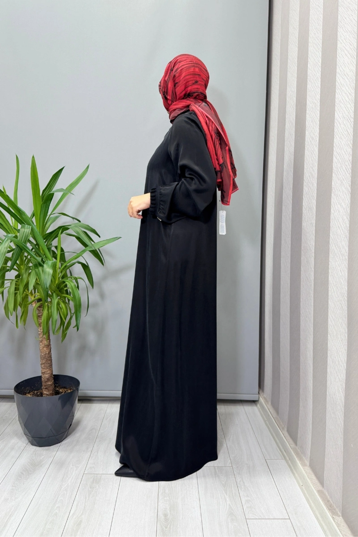 Miss Dalida Cupro İpek Elbise Siyah T26K-4015