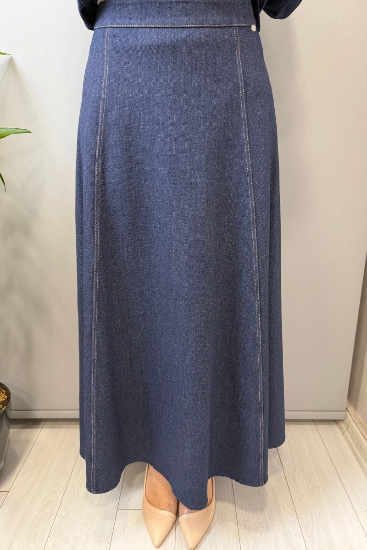 Miss Dalida Denim Çan Etek Lacivert T26Y-2000