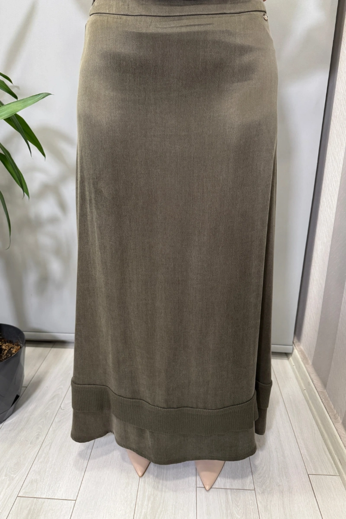 Miss Dalida Etekli Takım Haki T26K-6002 (T26K-2000)