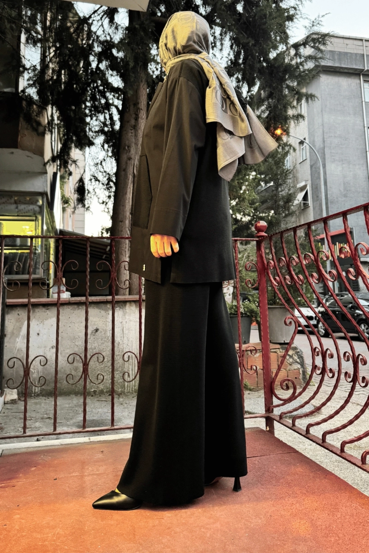 Miss Dalida Kapişonlu Poplin Detaylı Tunik Siyah T25K-0005