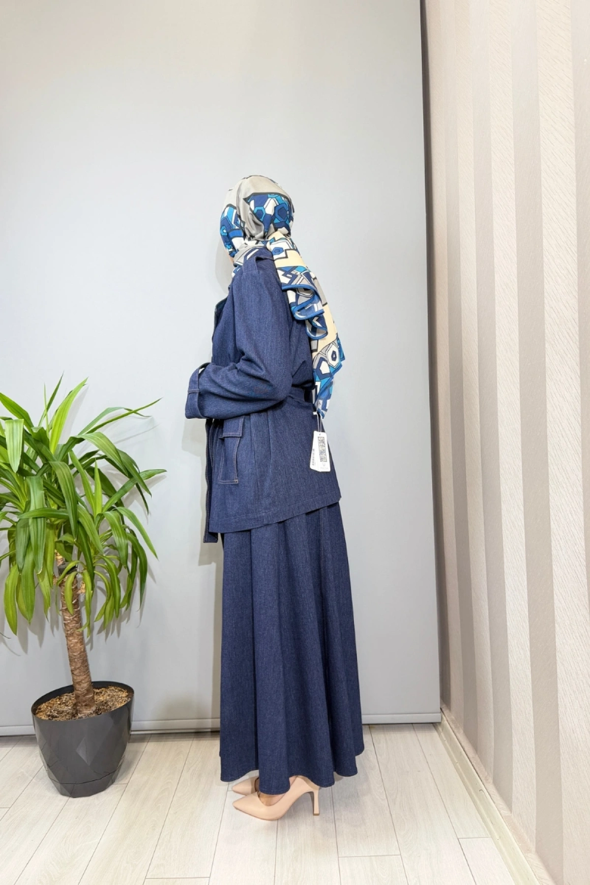 Miss Dalida Kargo Cepli Denim Ceket Lacivert T26Y-8208